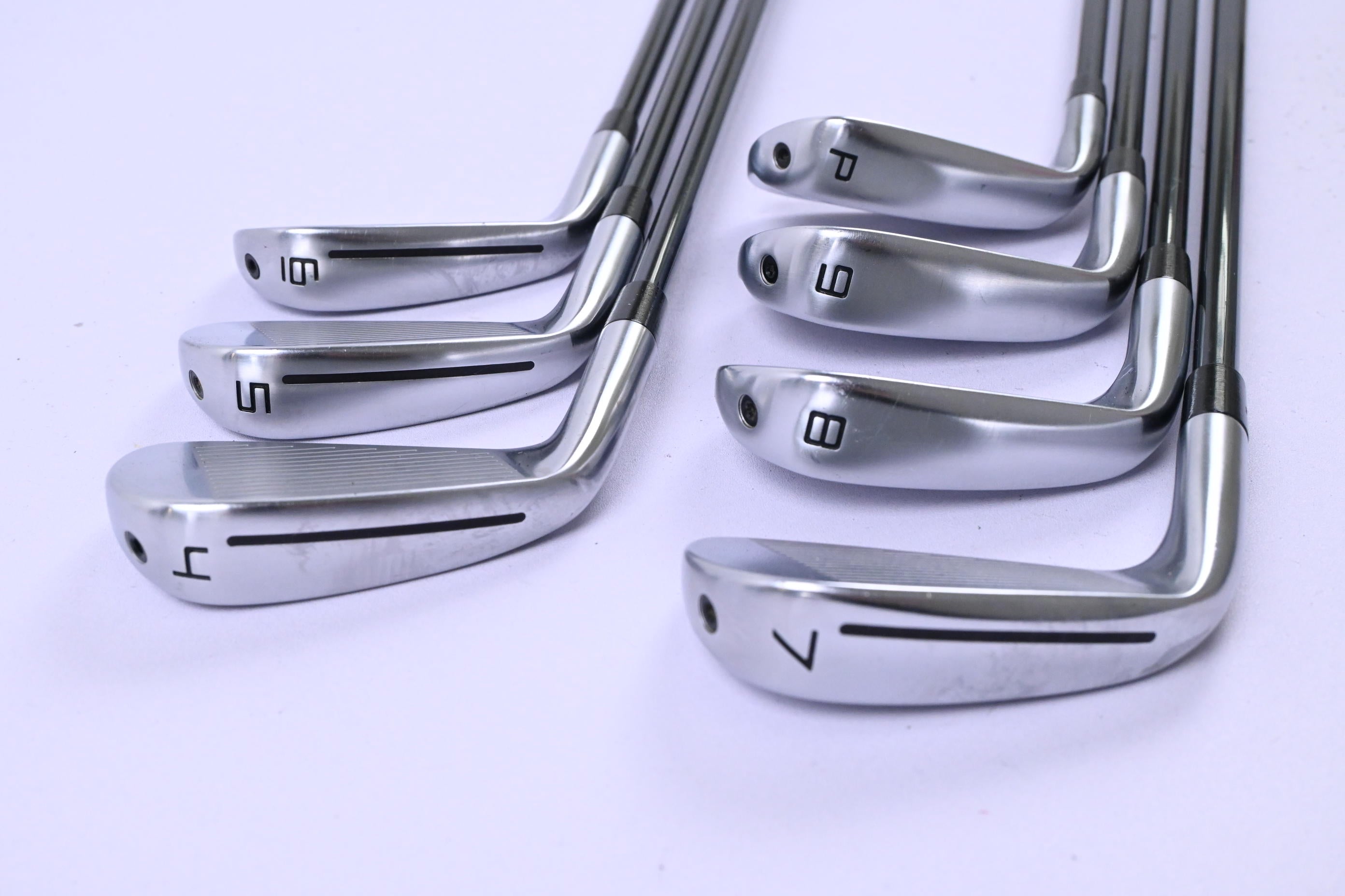 Taylormade P790 2025 Irons / 4-PW / Stiff Flex UST Mamiya Recoil Dart 90 Shafts