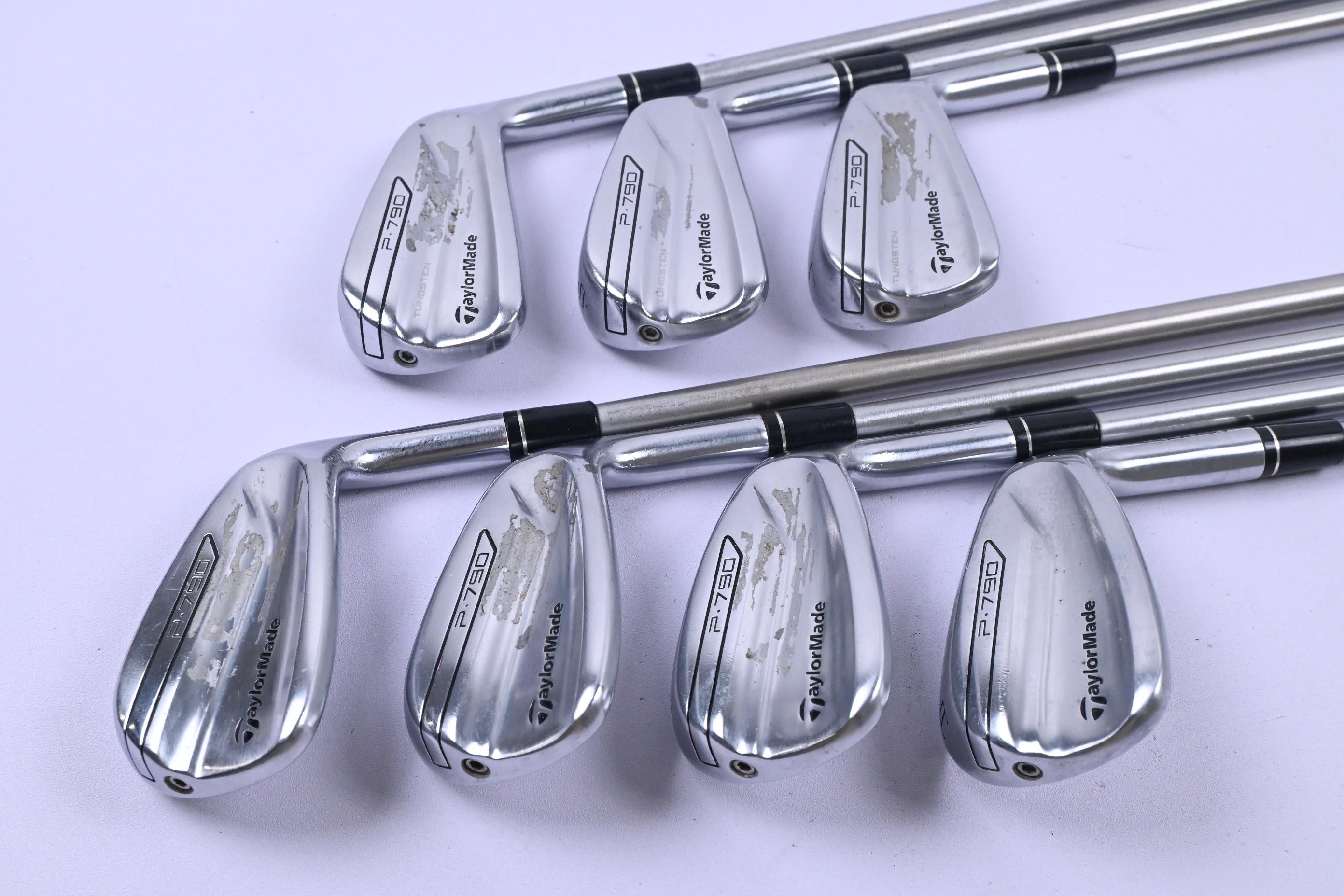 Taylormade P790 2017 Irons / 5-PW+GW / Stiff Flex Steel Shafts