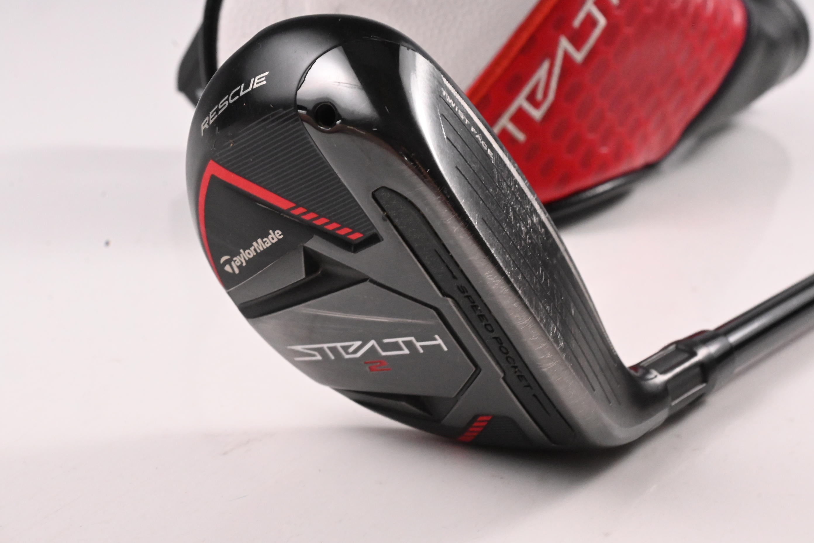 Taylormade Stealth 2 #3 Hybrid / 19 Degree / Stiff Flex Ventus TR Red 7 Shaft