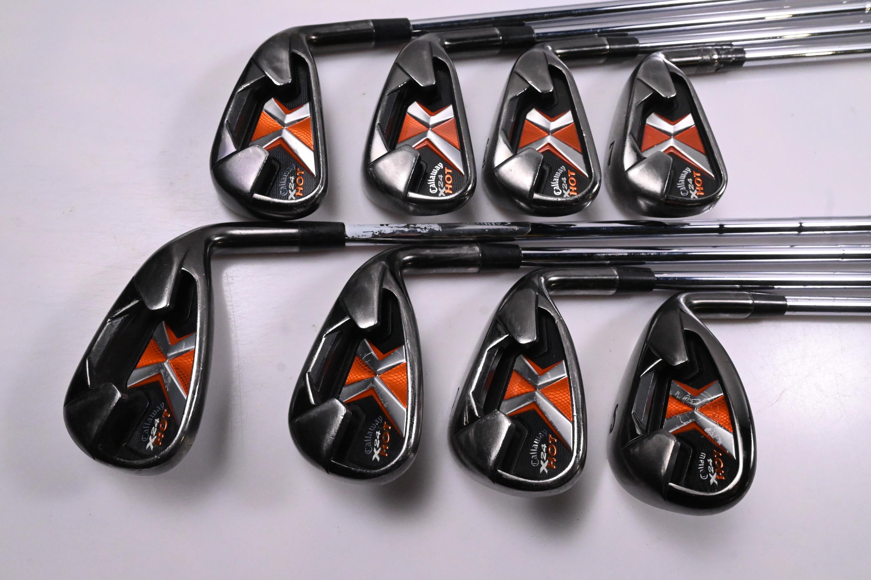 Callaway X-24 Hot Irons / 4-PW-SW / Regular Flex Callaway Shafts