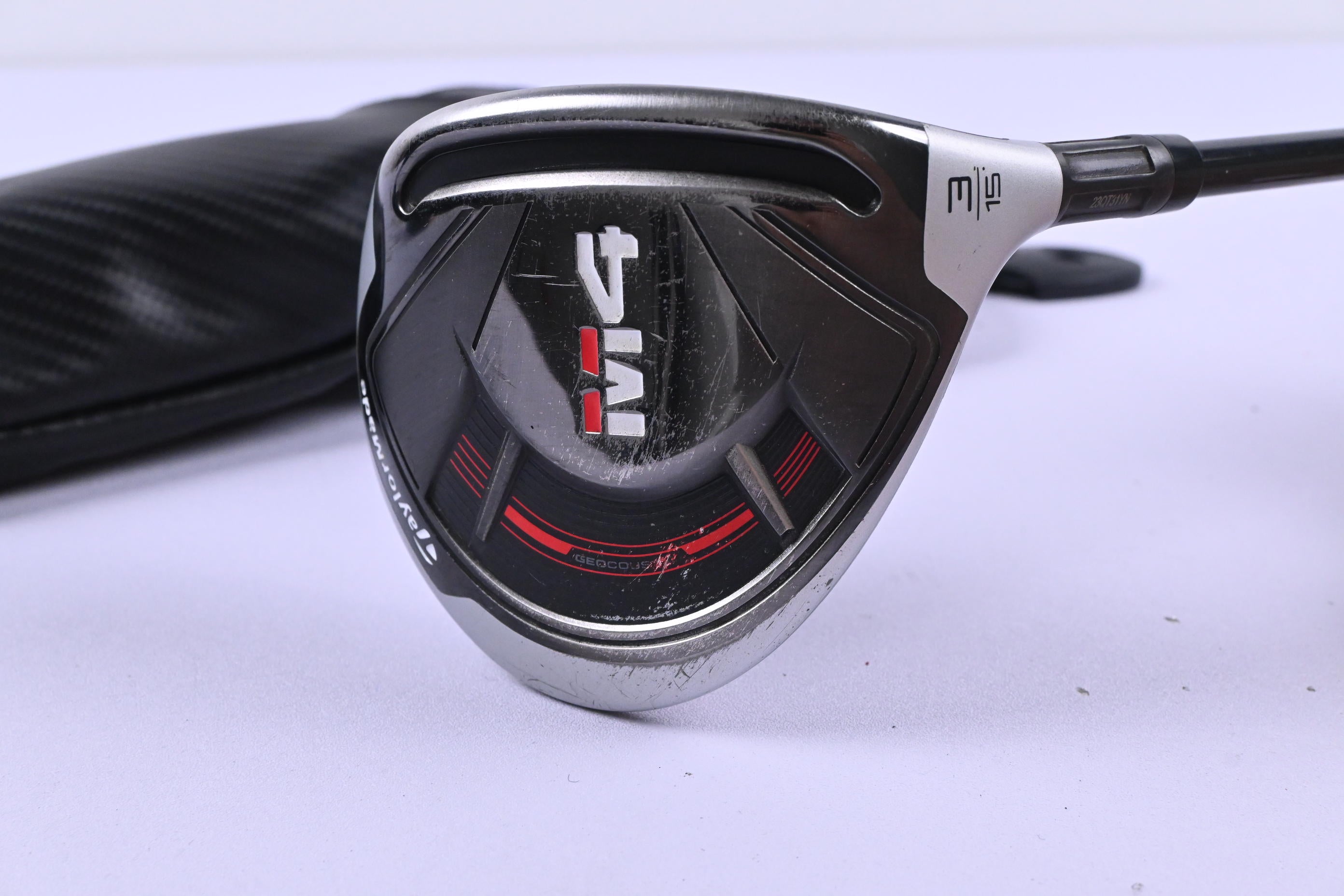 Taylormade M4 #3 Wood / 15 Degree / Regular Flex Fujikura Atmos Red 5 Shaft
