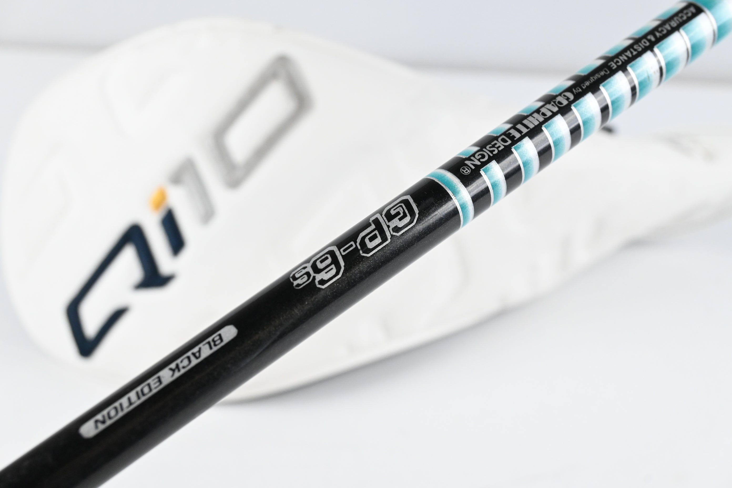 Taylormade Qi10 Driver / 9 Degree / Stiff Flex Tour AD GP-6 Black Edition Shaft