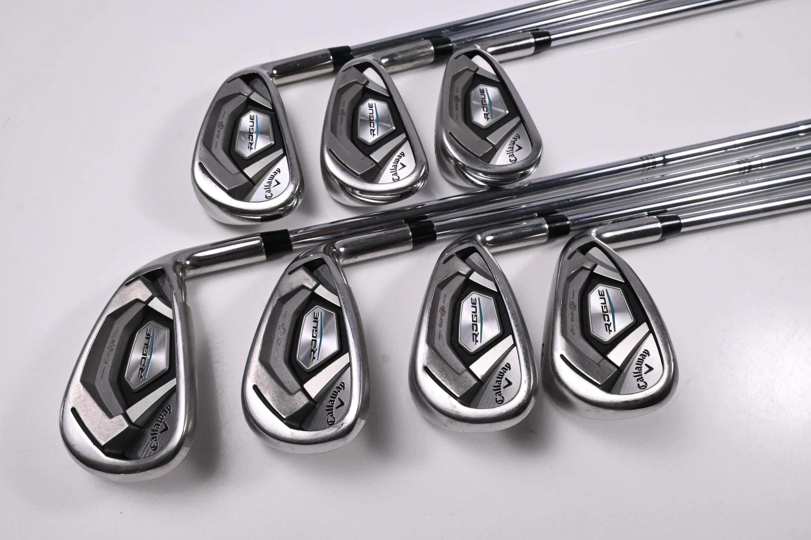 Callaway Rogue Irons / 4-PW / Regular Flex Dynamic Gold Shafts
