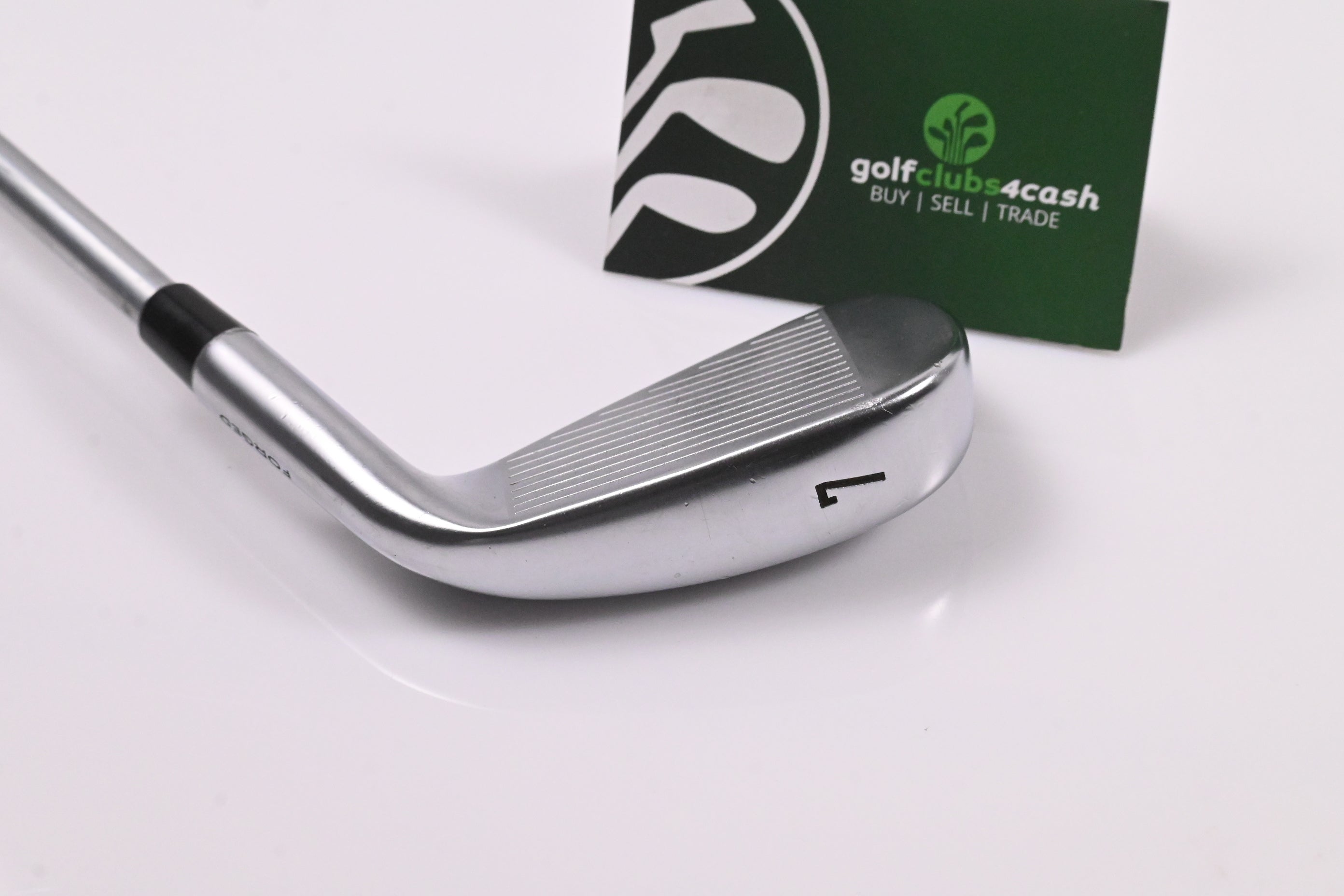 Left Hand Callaway Apex 21 #7 Iron / Stiff Flex Project X IO 110 Shaft