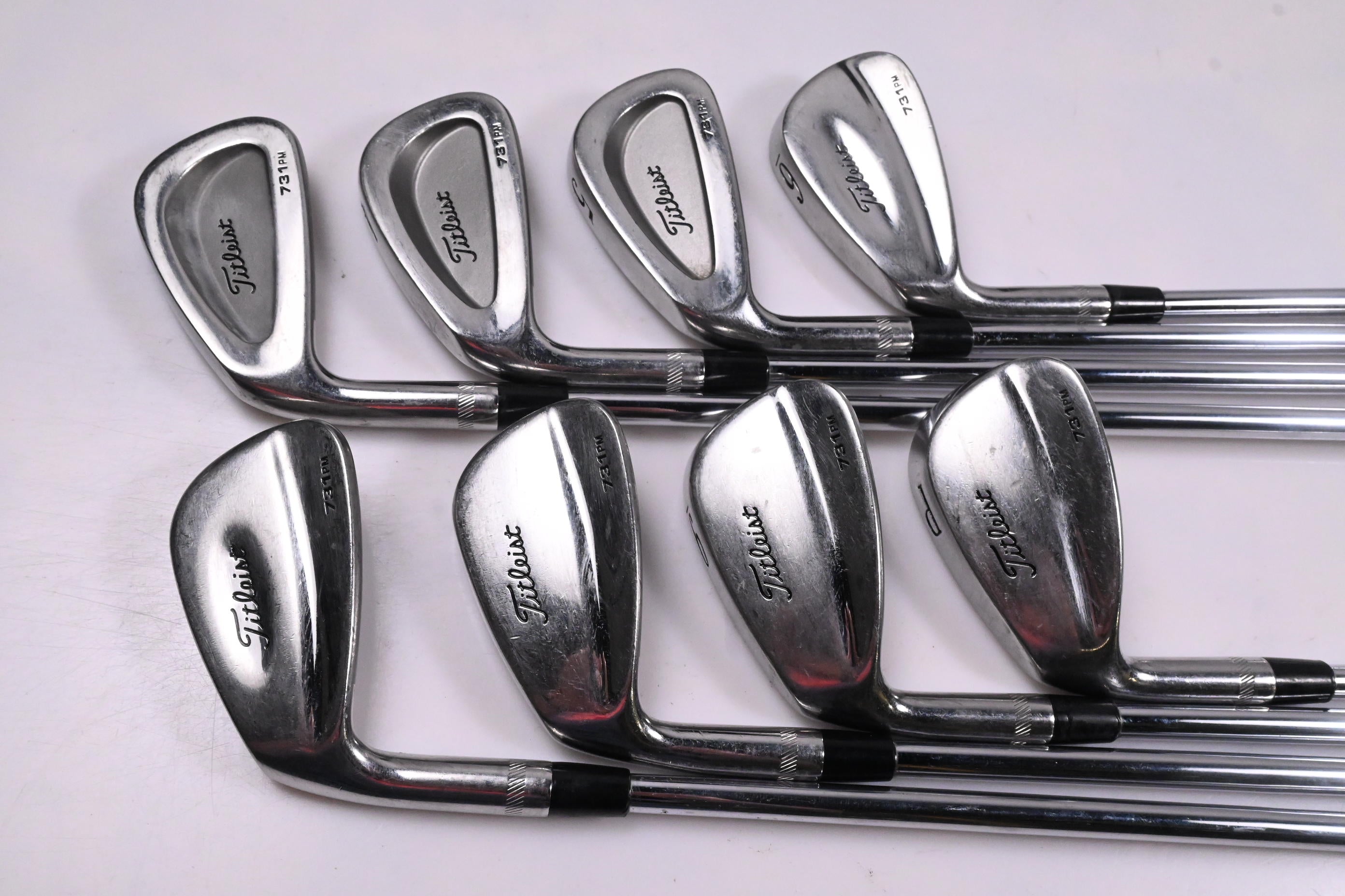 Left Hand Titleist 731PM LTD Edition Irons / 3-PW / Regular Flex Dynamic Gold