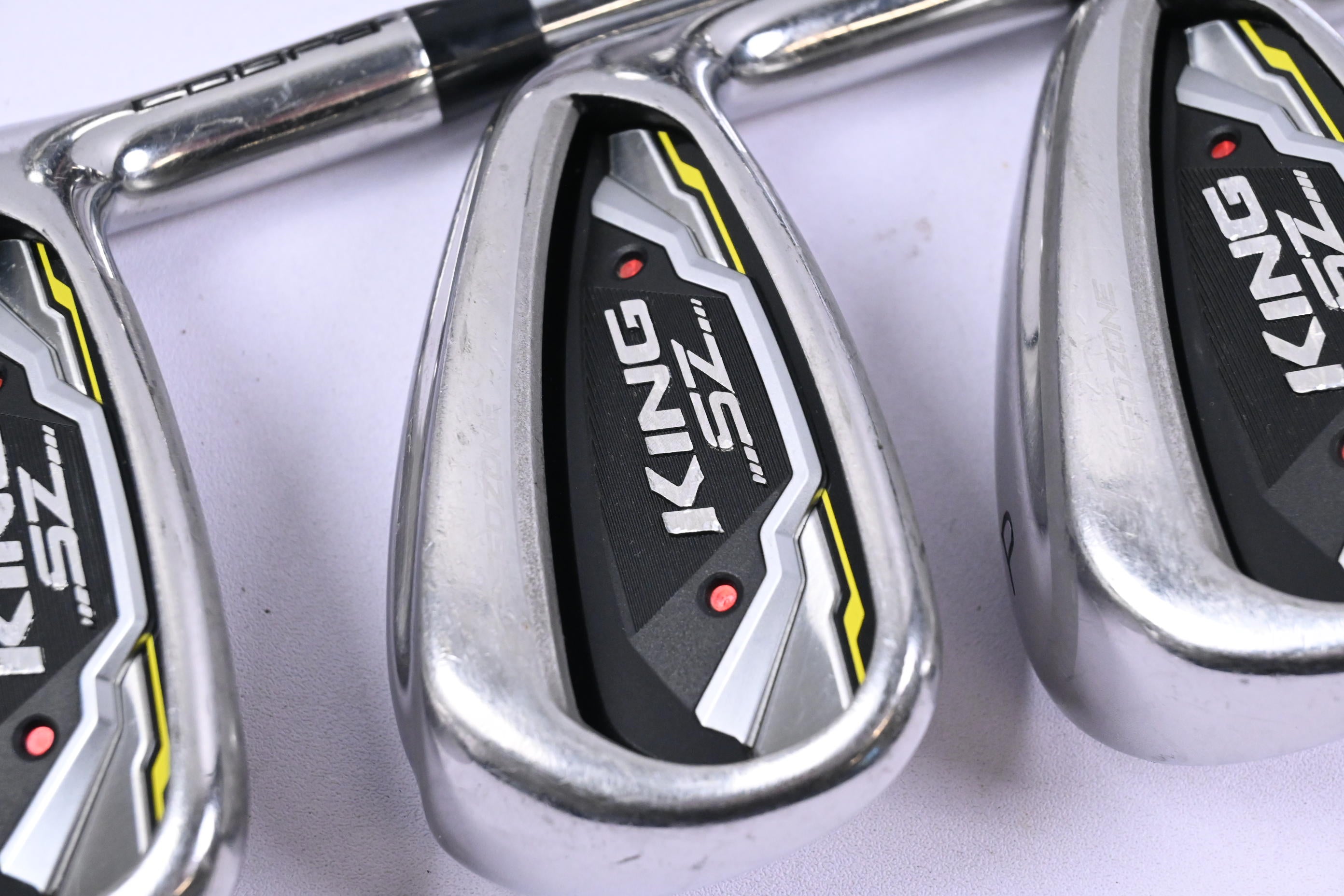 Cobra King Speedzone Irons / 5-PW+GW / Regular Flex Cobra Shafts