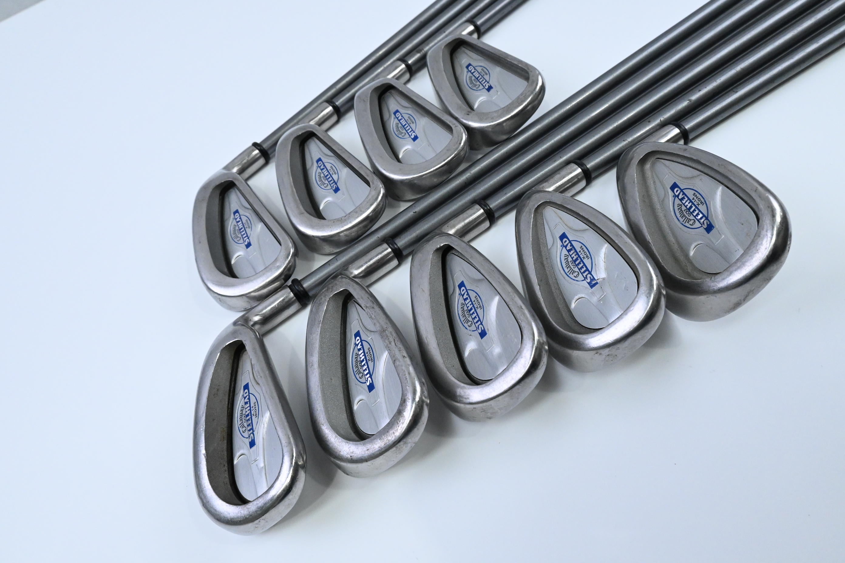 Callaway X-14 Irons / 3-PW+SW / Firm Flex Callaway Steelhead X-14 Shafts