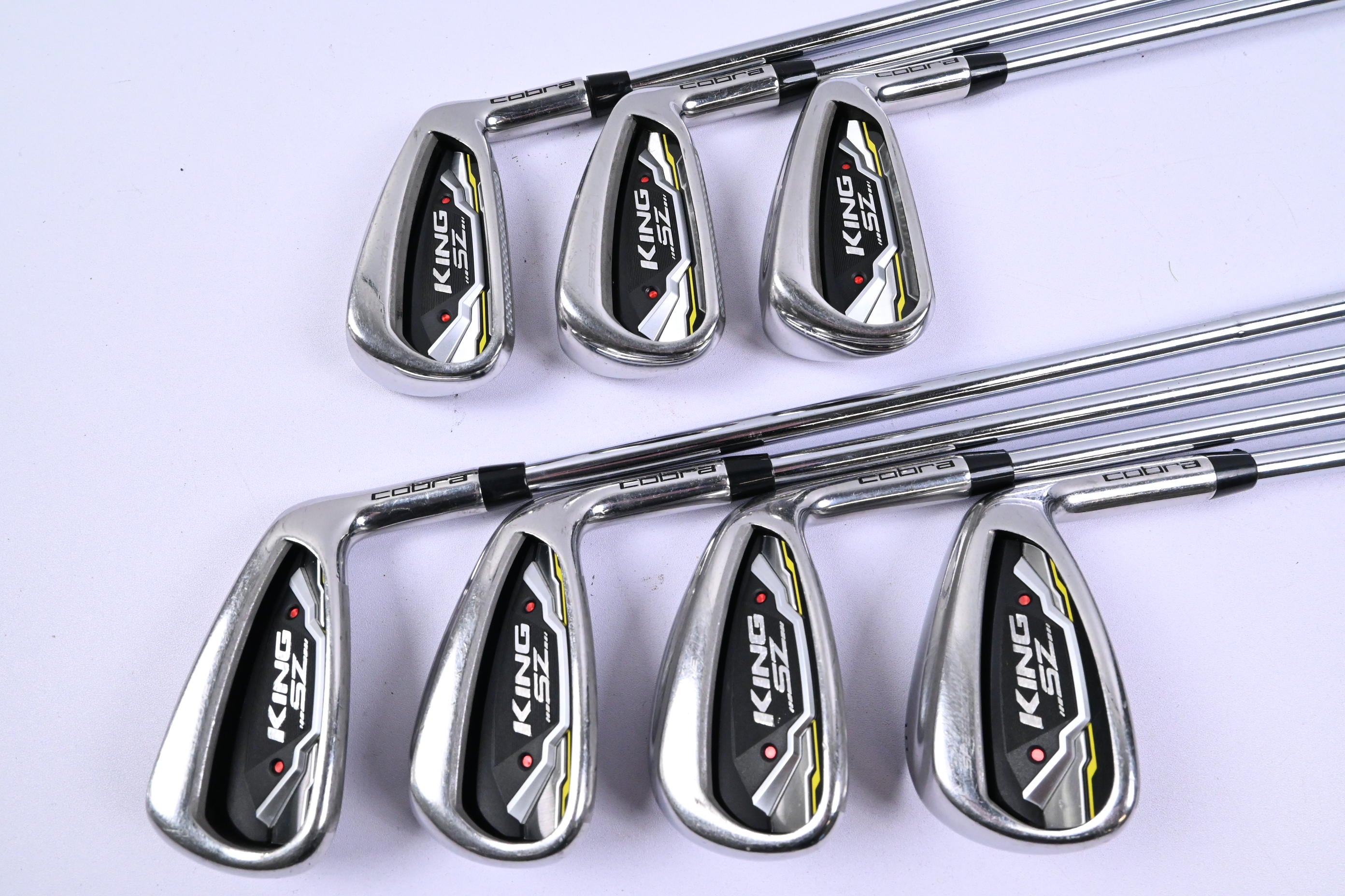 Cobra King Speedzone Irons / 5-PW+GW / Regular Flex Cobra Shafts