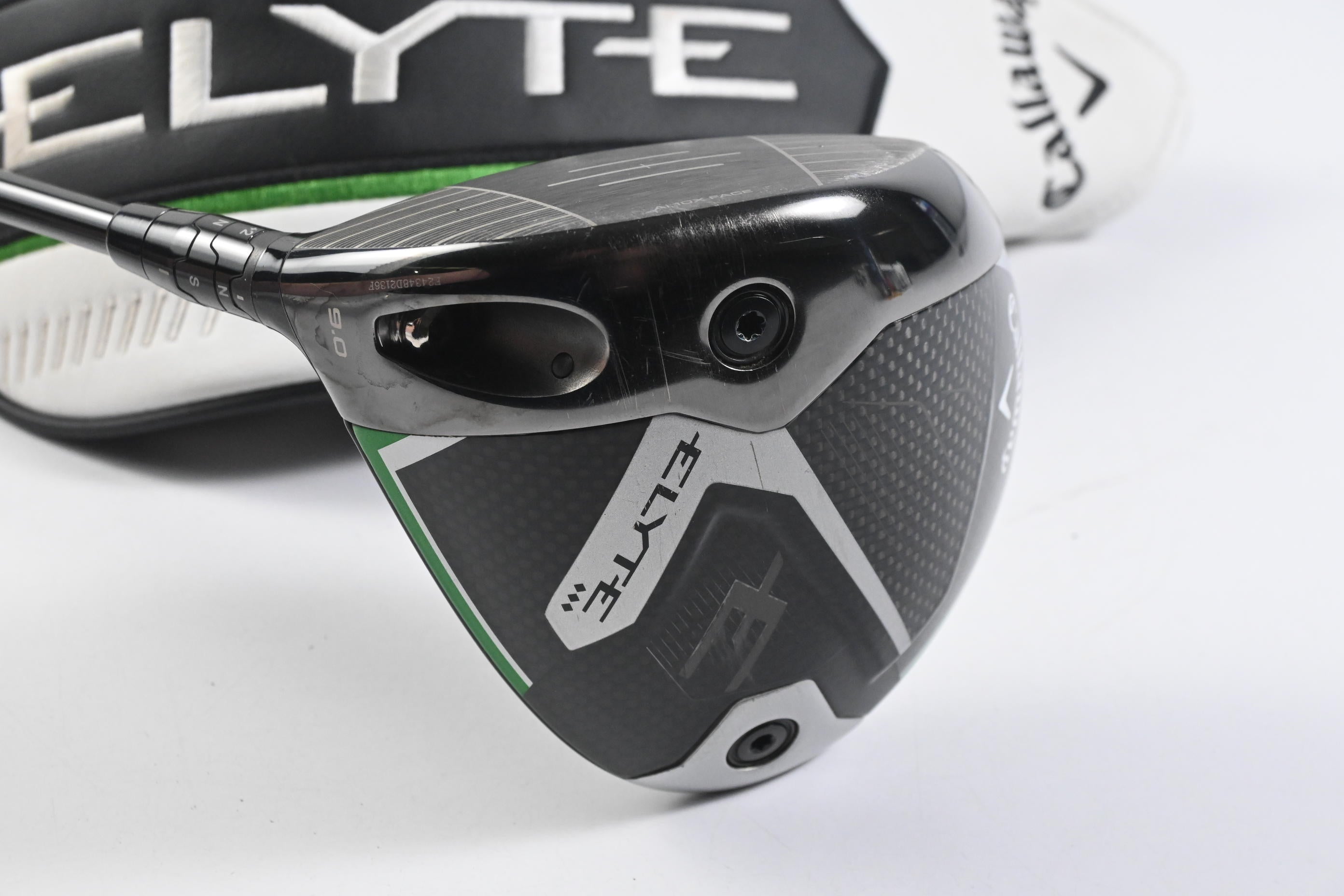 Left Hand Callaway Elyte Triple Diamond Driver / 9 Degree / X-Flex Denali 60