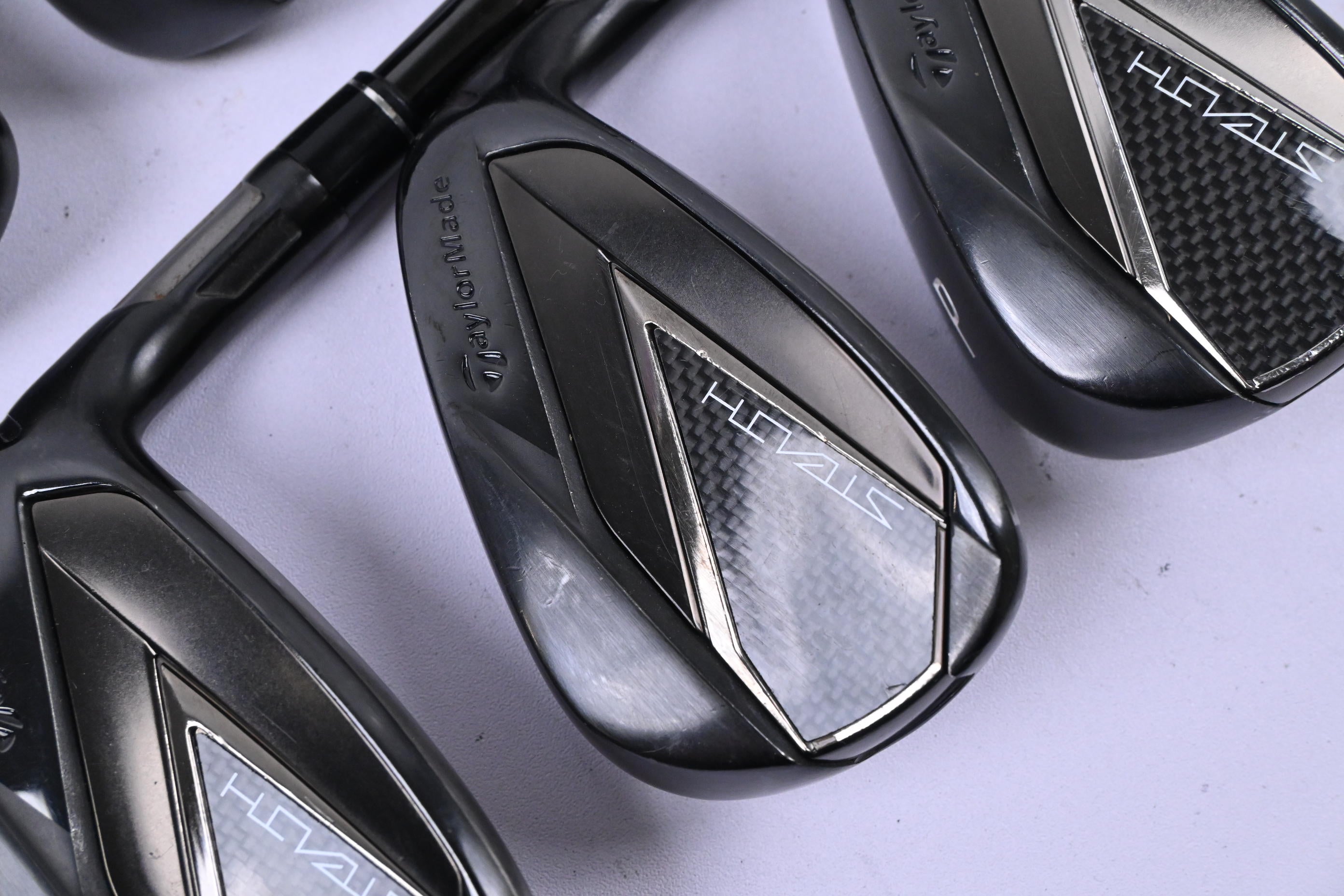 Taylormade Stealth Black Irons / 5-PW / Stiff Flex KBS Max MT 85 Shafts