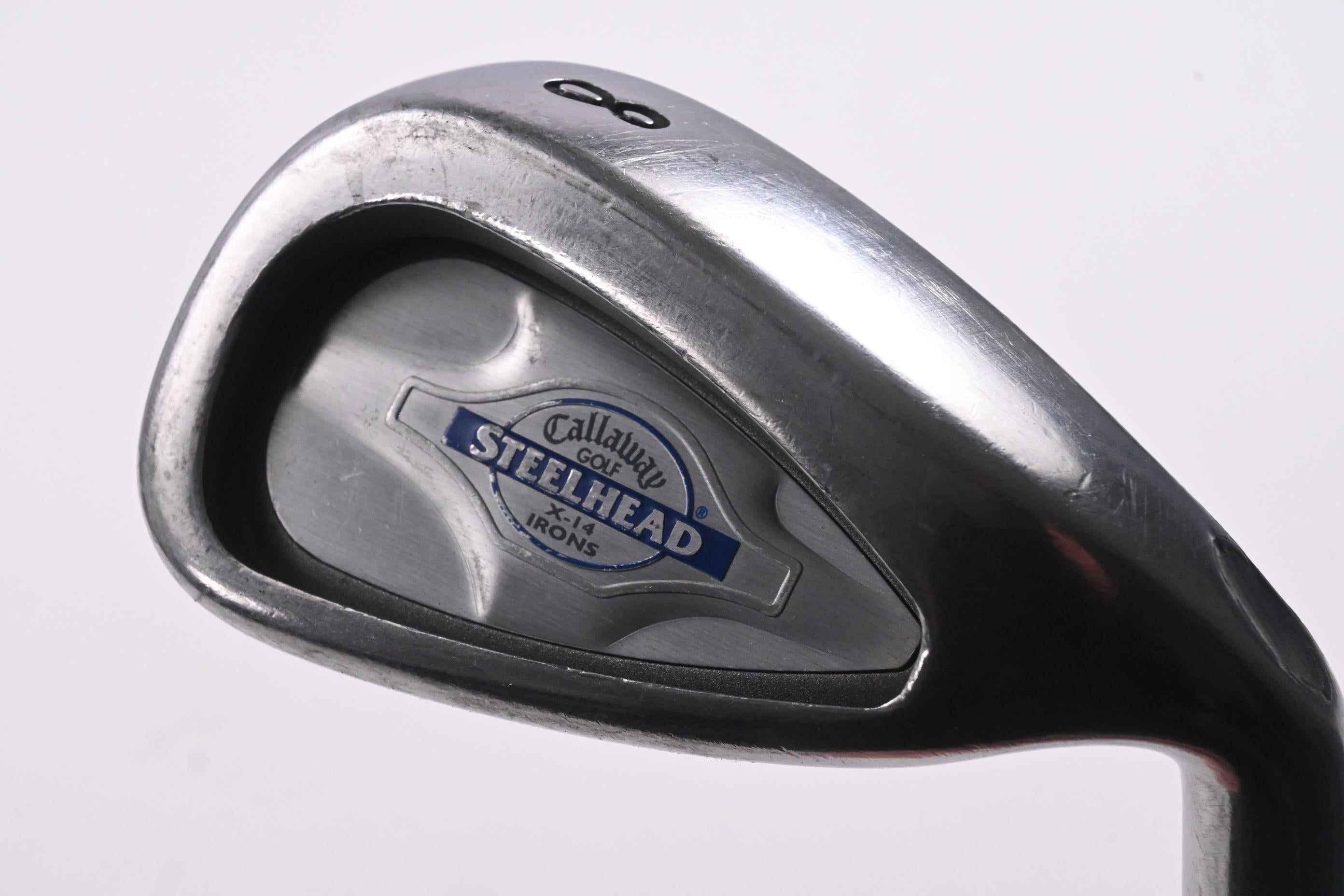 Callaway X-14 #8 Iron / 37.5 Degree / Uniflex Flex Callaway Steelhead Shaft