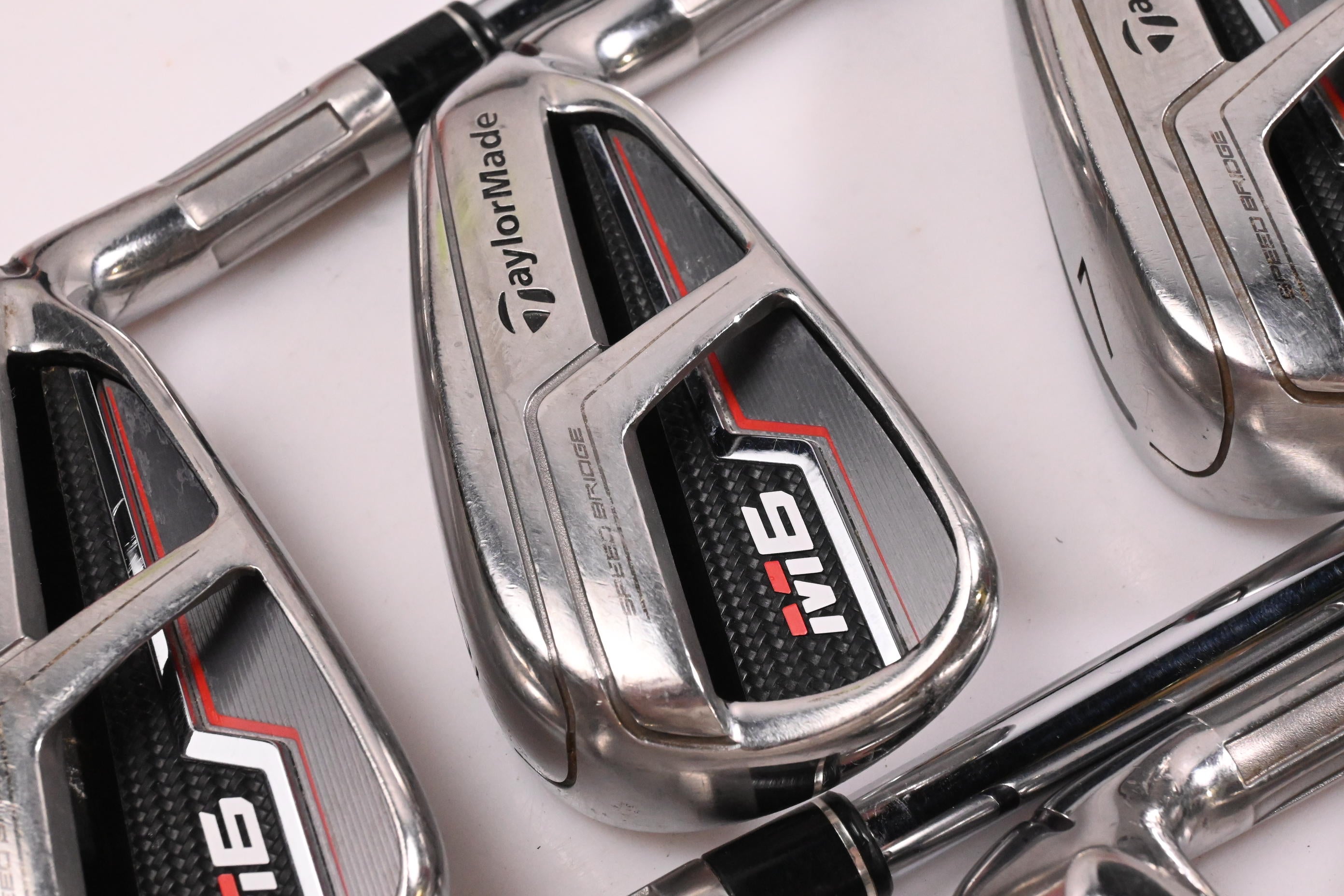 Taylormade M6 Irons / 5-PW+GW+SW / Regular Flex N.S.Pro 840 Shafts