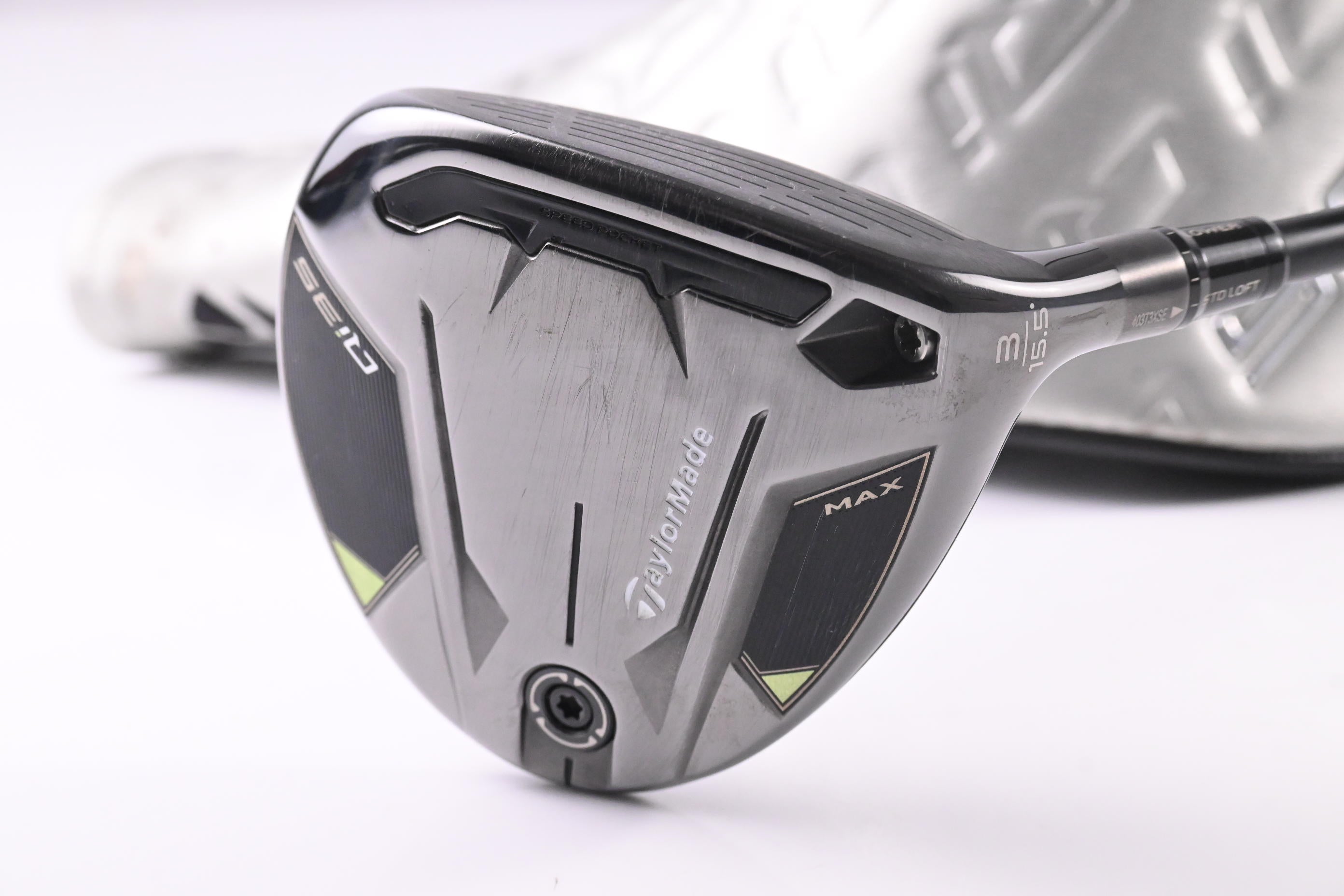 Taylormade Qi35 Max #3 Wood / 15.5 Degree / Stiff Flex Fujikura Ventus Blue 6