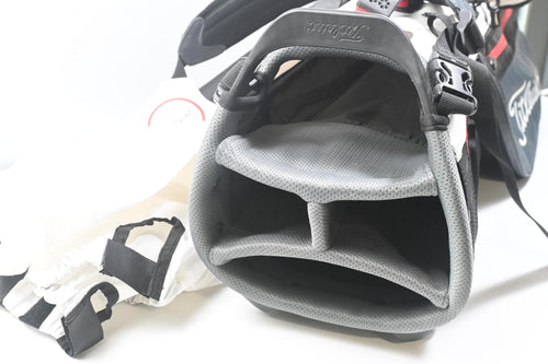Titleist StaDry 4+ Stand Bag / 4-Way Divider / Grey, White & Red