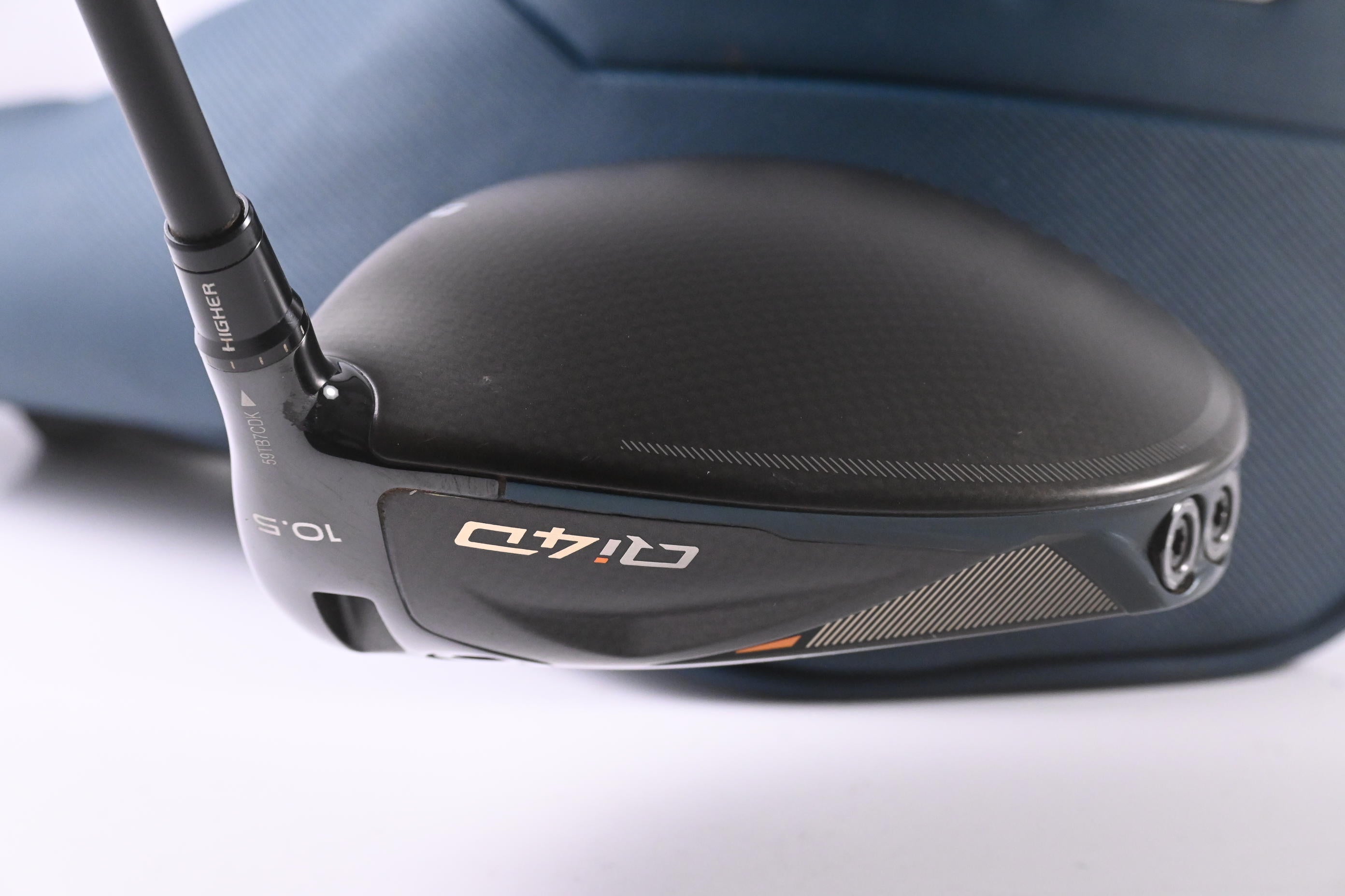 Taylormade Qi4D Driver / 10.5 Degree / Regular Flex Reax Blue 50 Shaft