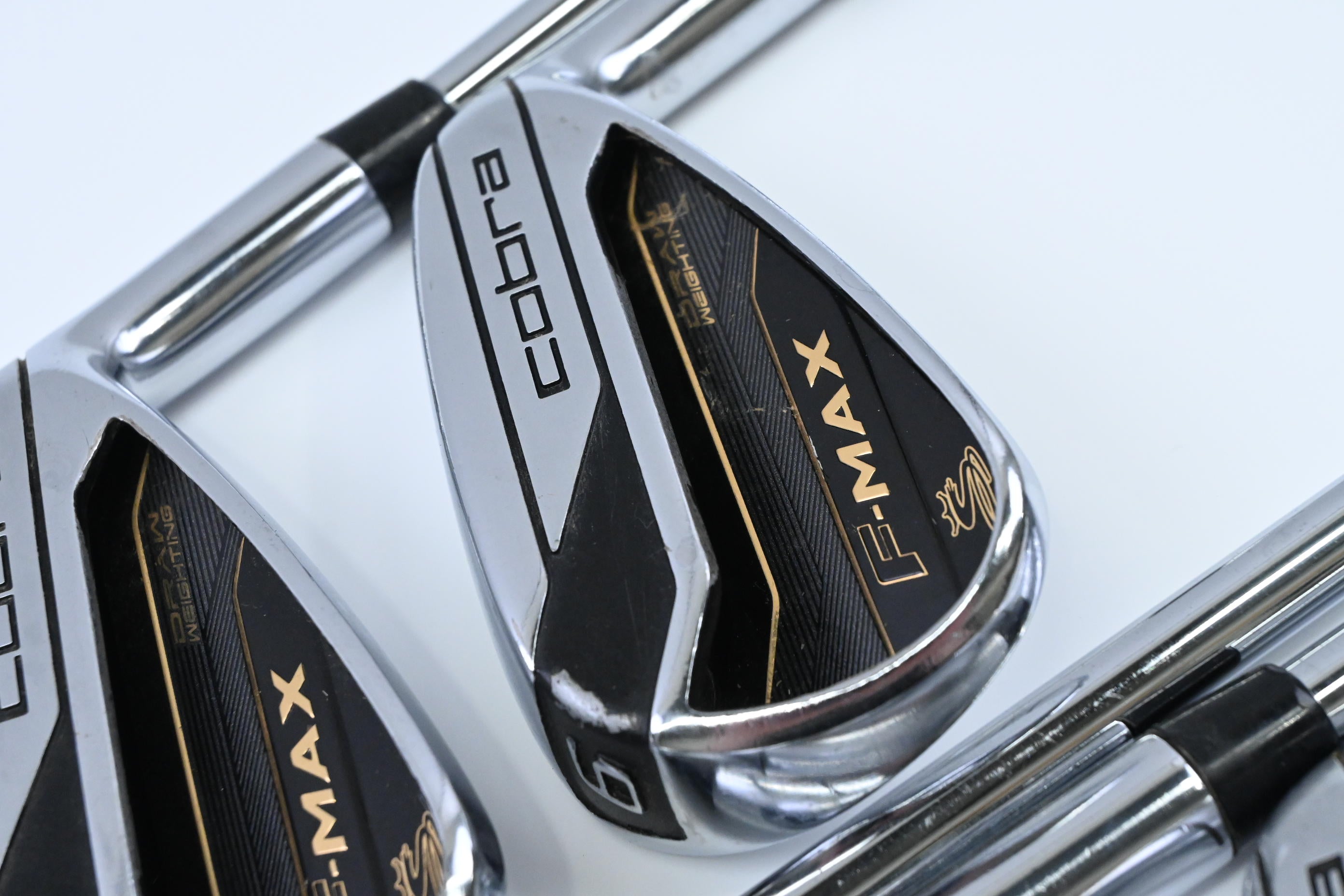 Cobra F-Max Irons / 5-9 / Regular Flex Steel Shafts