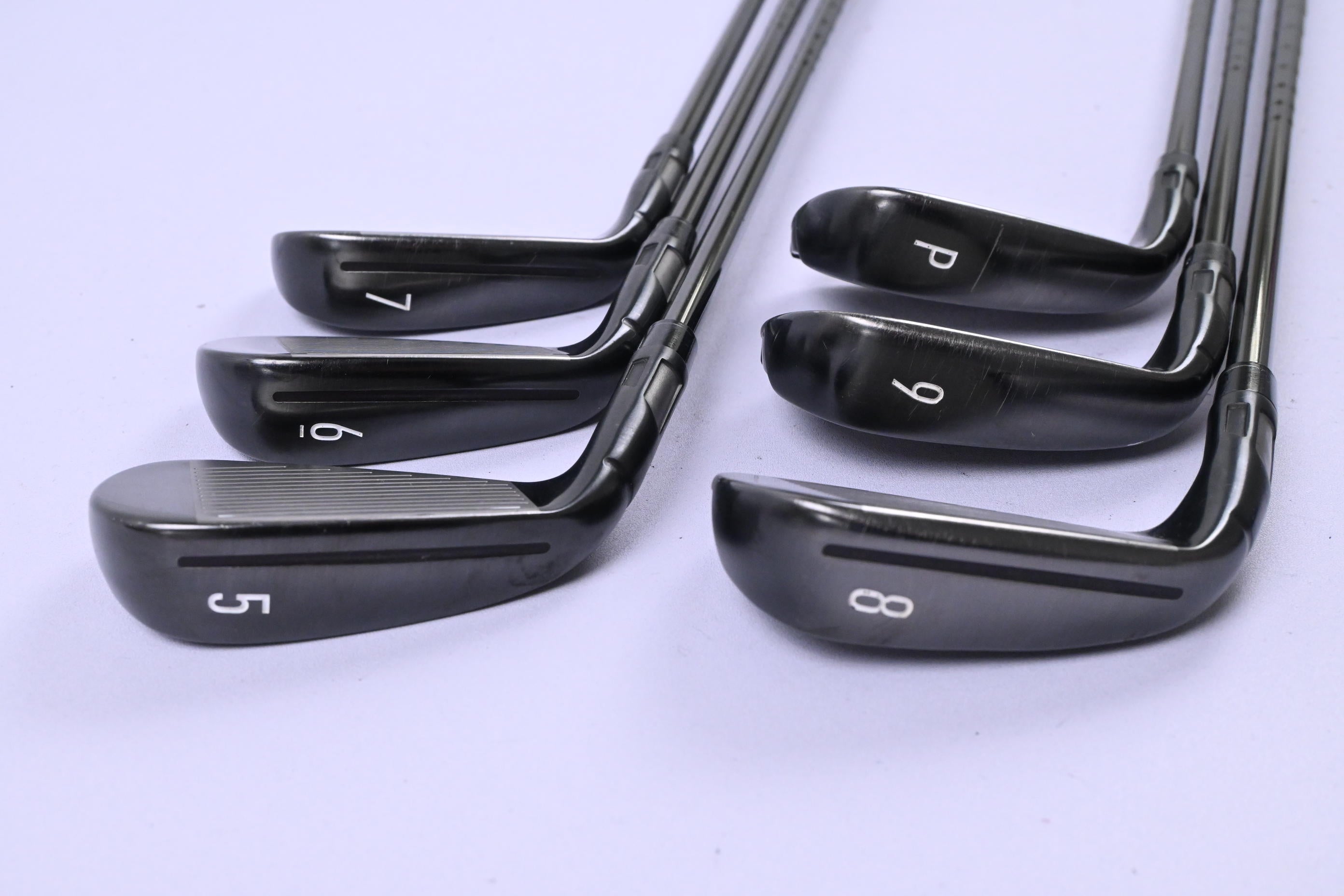 Taylormade Stealth Black Irons / 5-PW / Stiff Flex KBS Max MT 85 Shafts