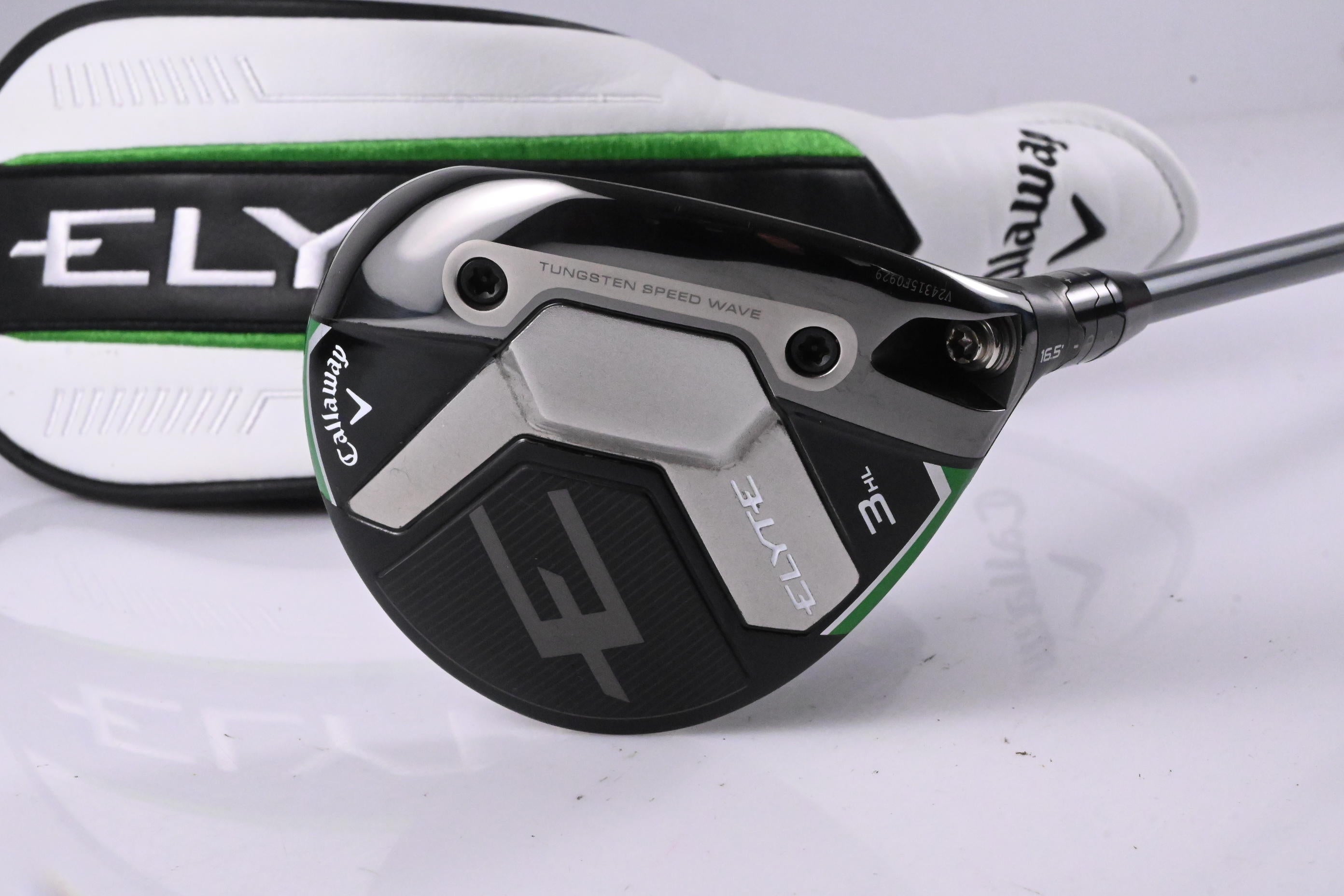 Callaway Elyte #3HL Wood / 16.5 Degree / Regular Flex Denali Charcoal 60 Shaft