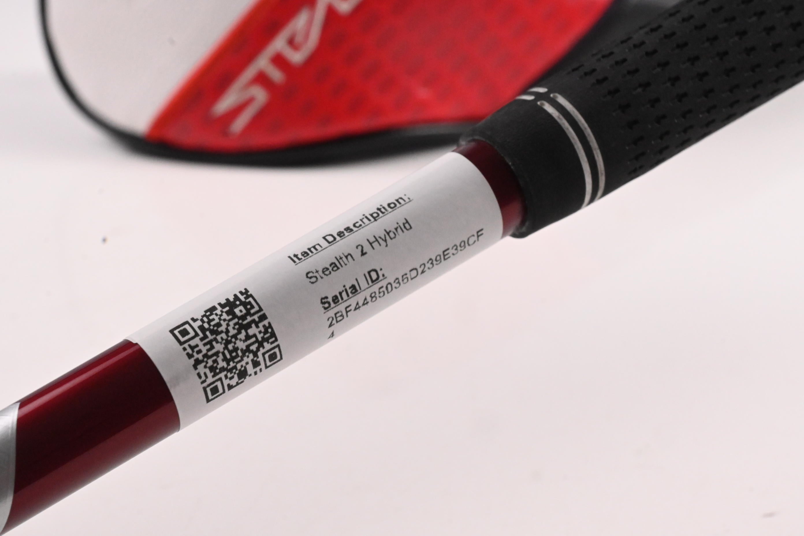 Taylormade Stealth 2 #3 Hybrid / 19 Degree / Stiff Flex Ventus TR Red 7 Shaft