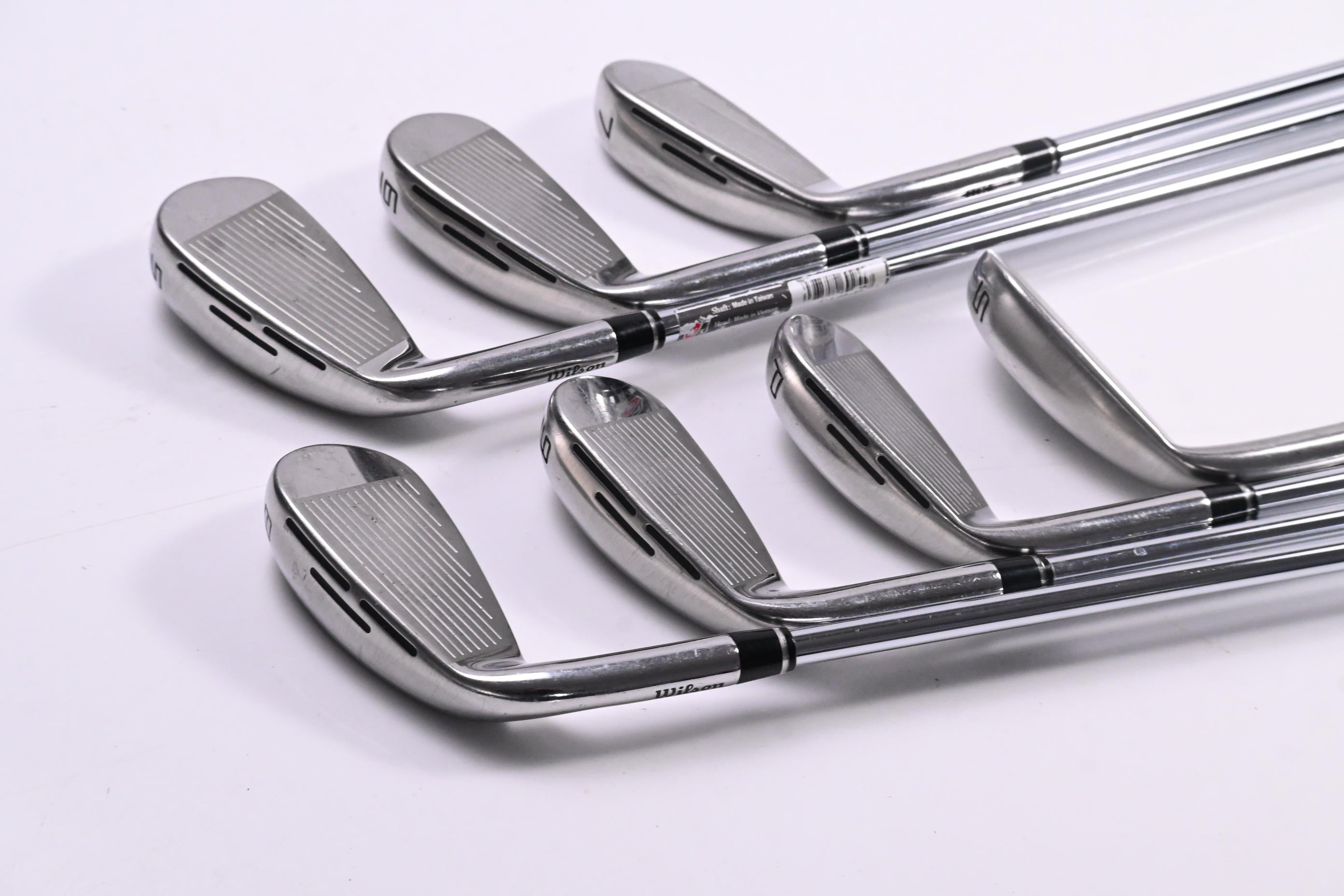Wilson Dynapower 2023 Irons / 5-PW+SW / Regular Flex KBS Max Ultralite Shafts