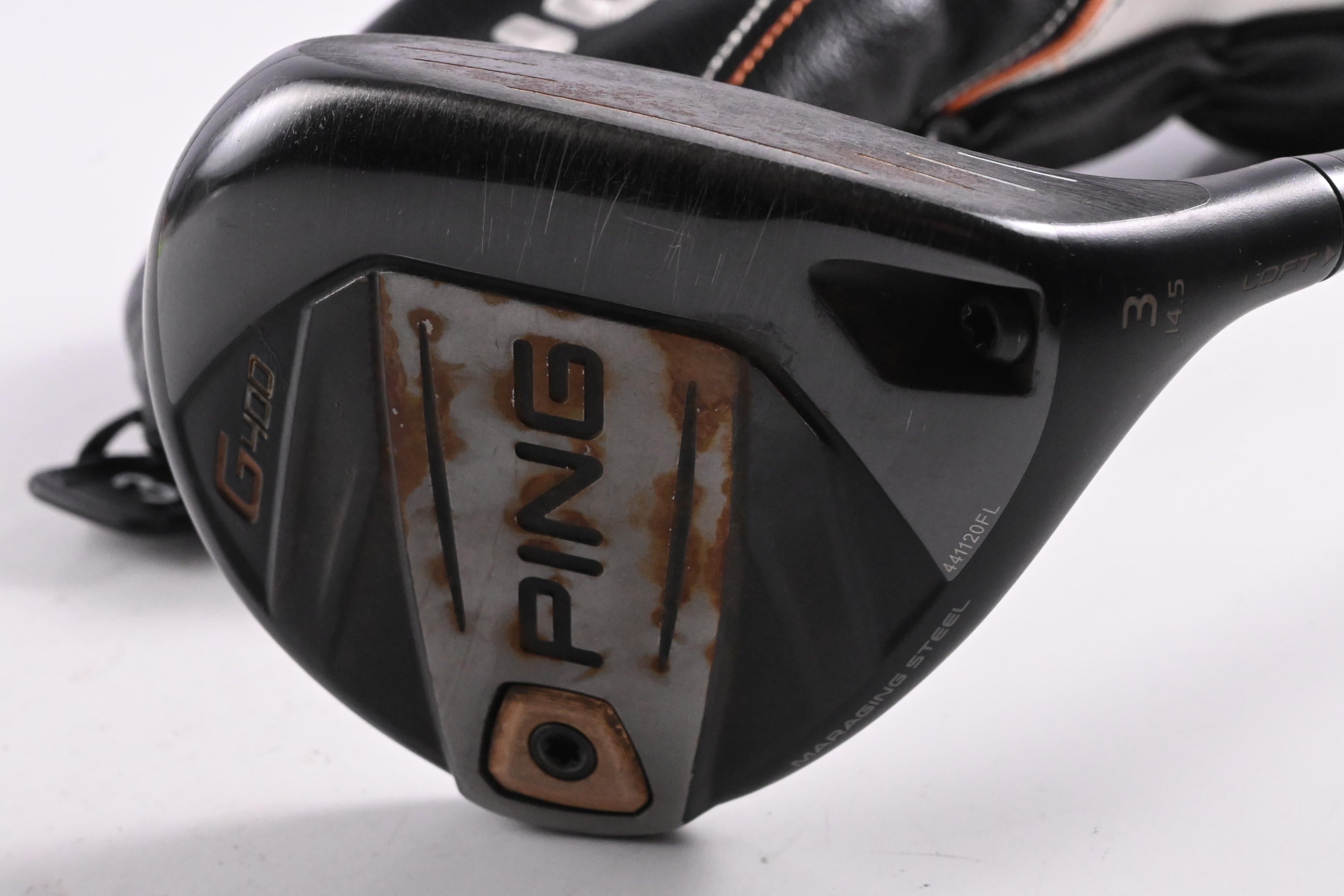 Ping G400 #3 Wood / 14.5 Degree / Stiff Flex Ping Alta CB 65 Shaft