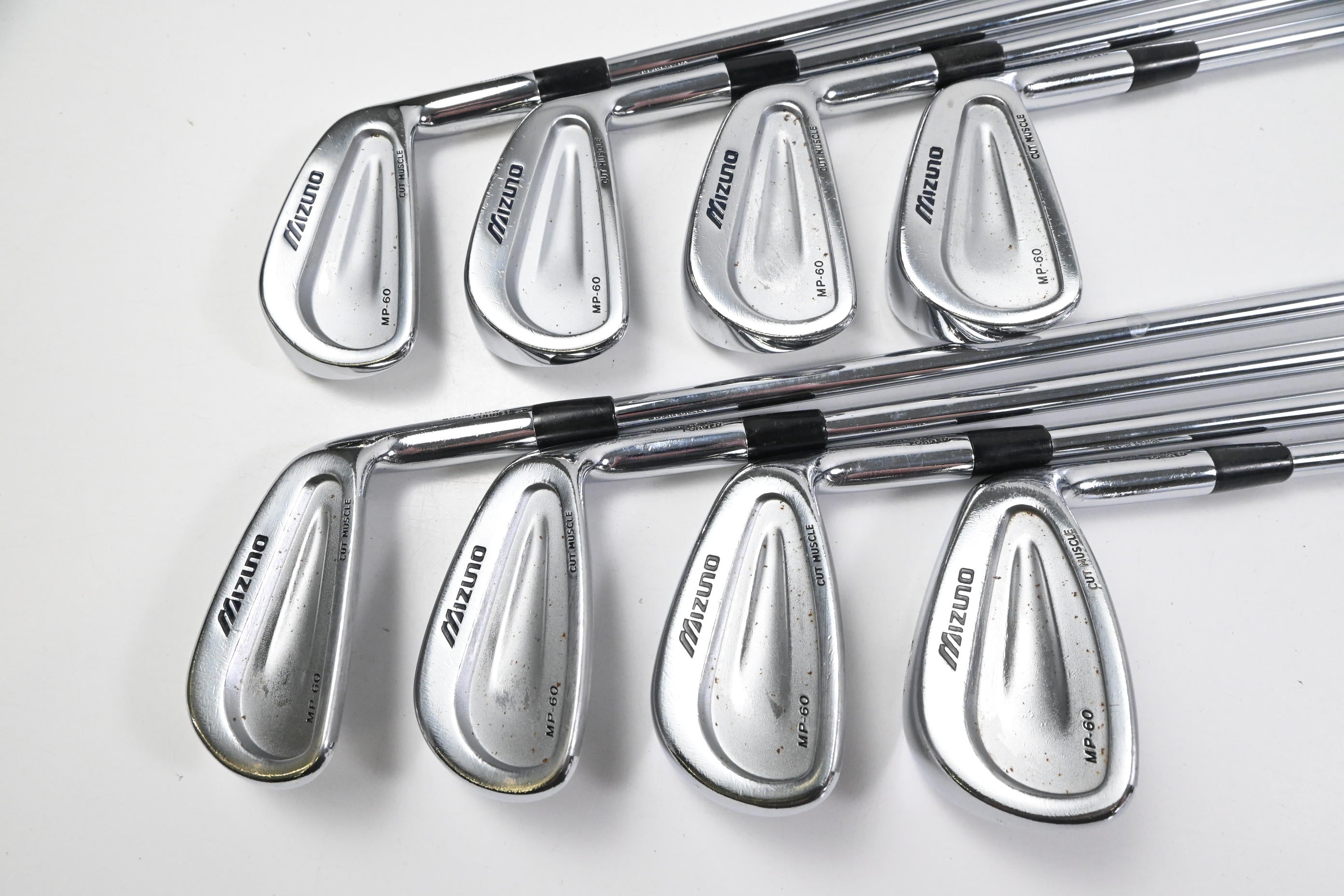 Mizuno MP-60 Irons / 3-PW / Regular Flex Dynamic Gold R300 Shafts