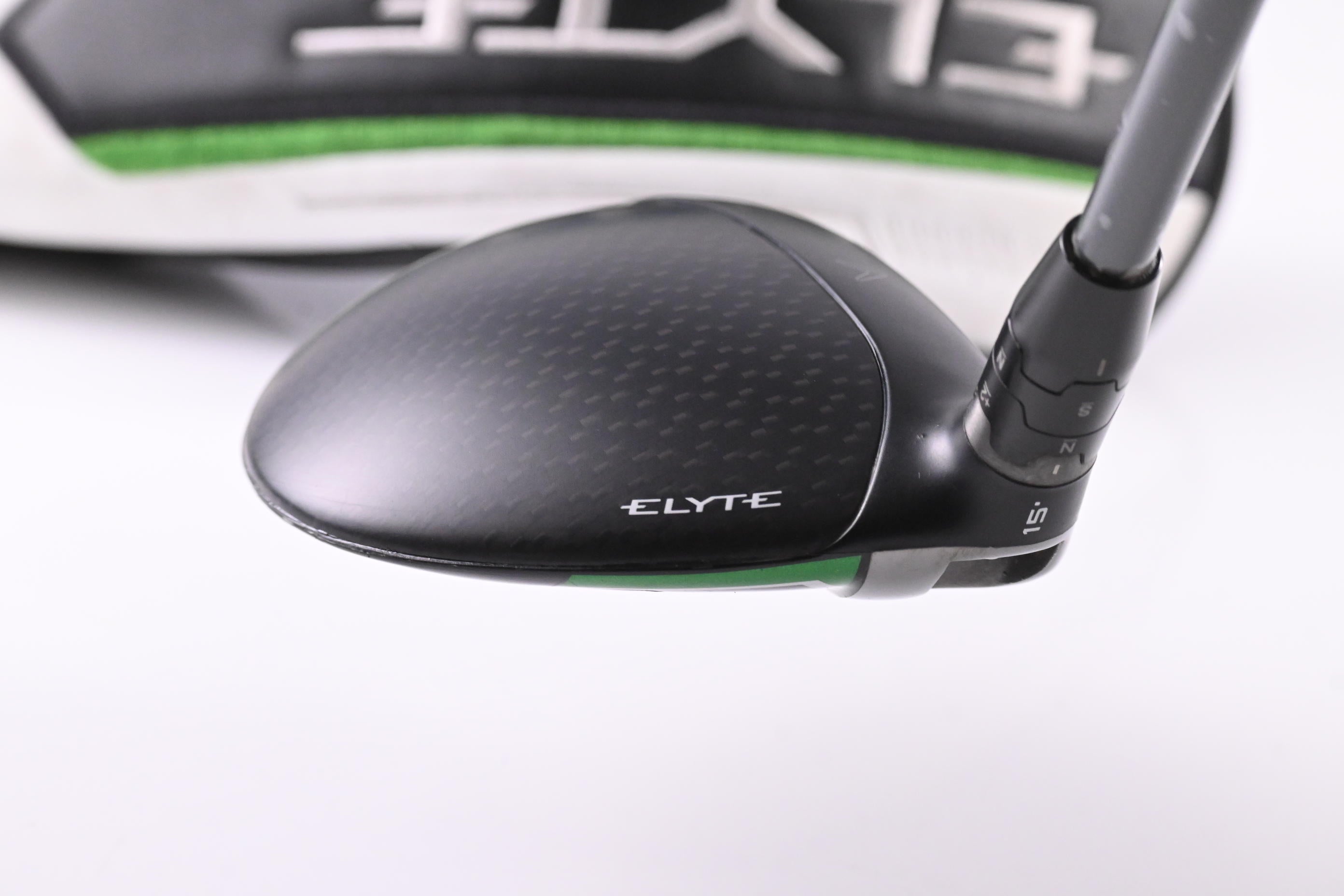 Left Hand Callaway Elyte #3 Wood / 15 Degree / Stiff Flex Denali Charcoal 70 Shaft