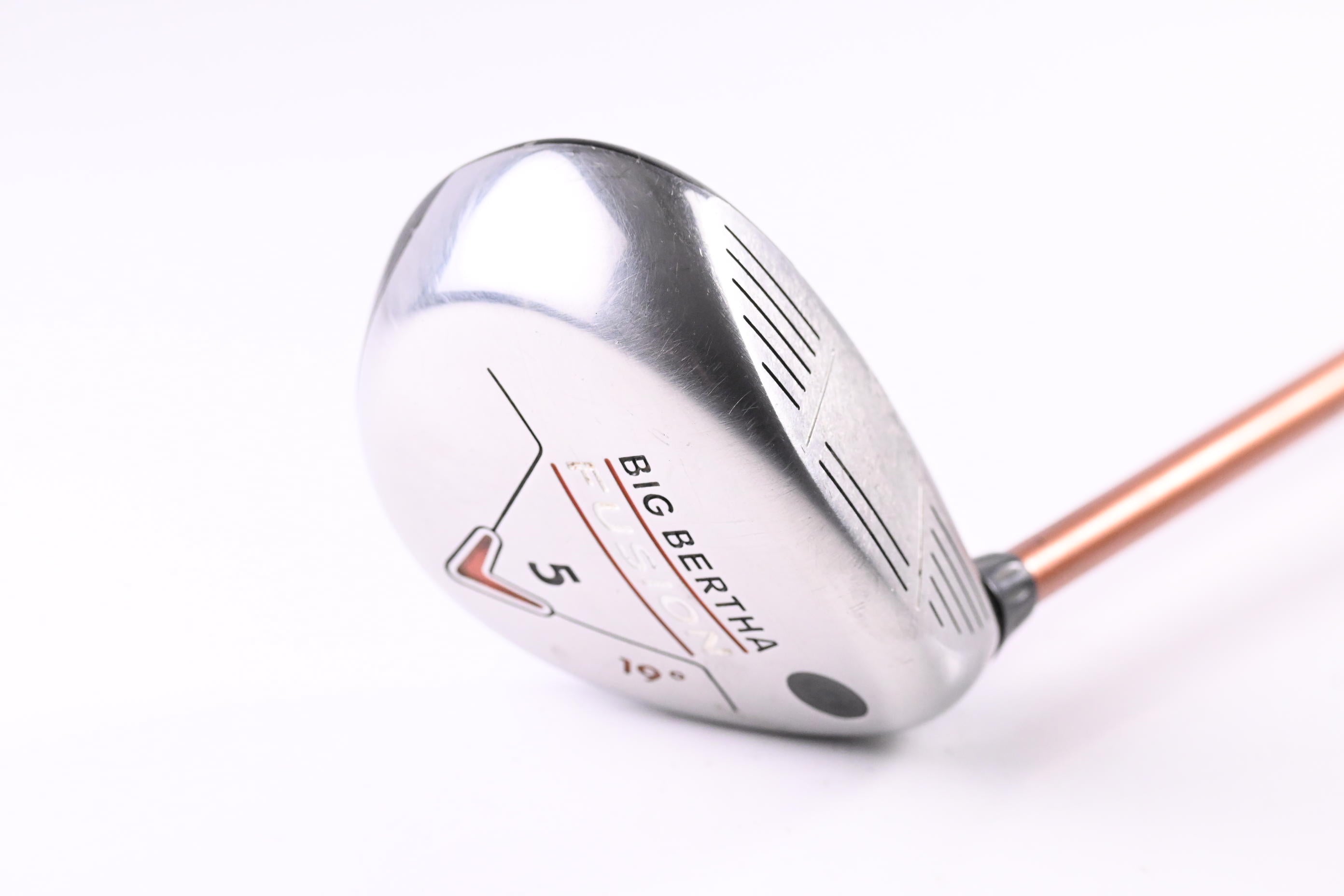 Callaway Big Bertha Fusion #5 Wood / 18 Degree / Ladies Flex Aldila NVS 55 Shaft