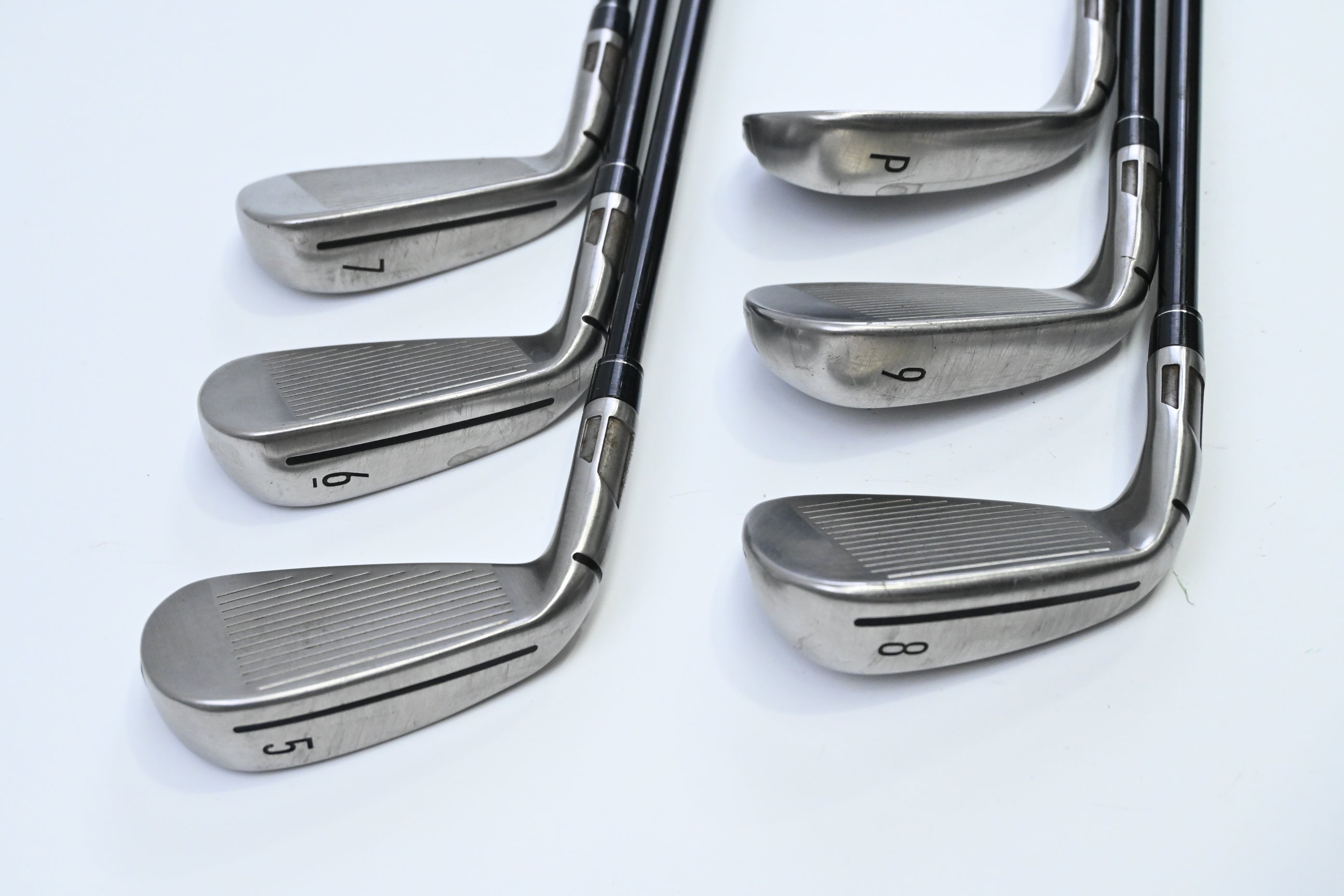 Taylormade Stealth Irons / 5-PW / Regular Flex Fujikura Ventus Red 6 Shafts