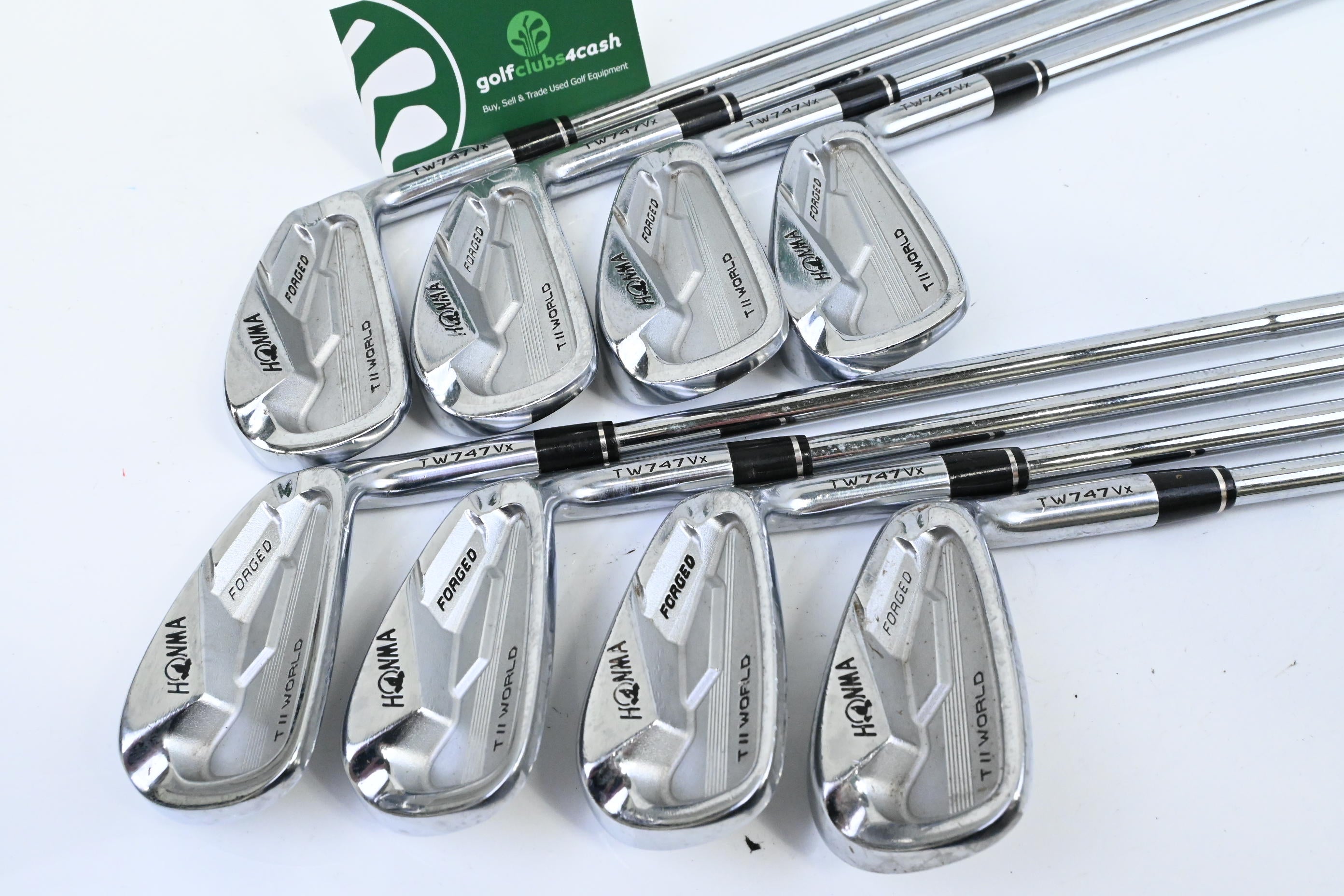 Honma TW747 VX Irons / 4-PW+GW / Stiff Flex NS Pro 950GH Shafts