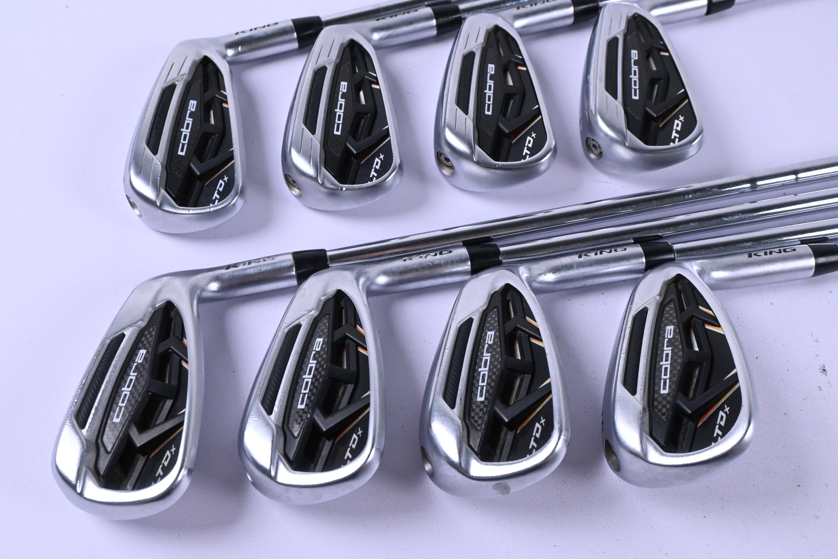 Cobra LTDx Irons / 4-PW+GW / Regular Flex KBS Tour 90 Shafts
