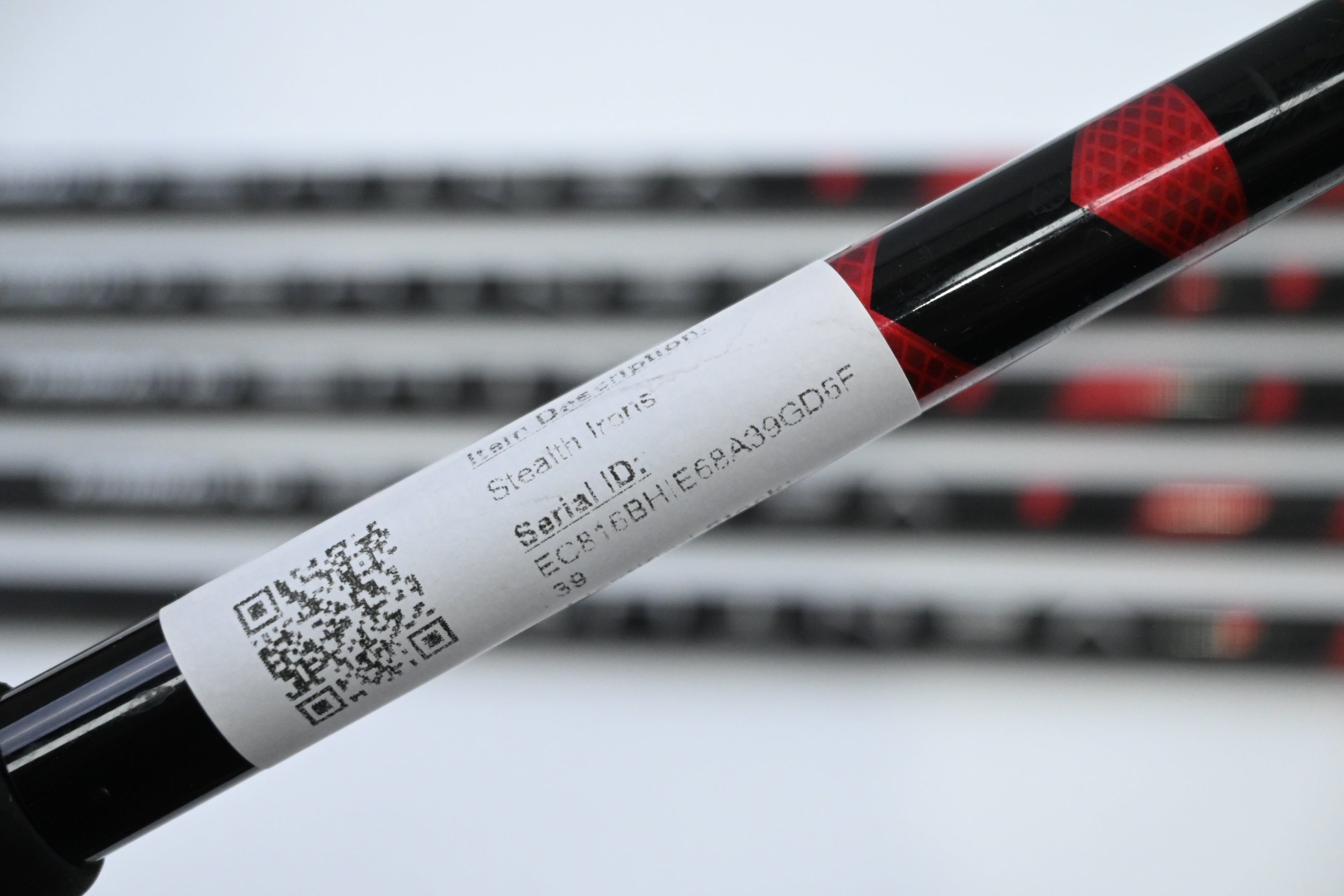 Taylormade Stealth Irons / 5-PW / Regular Flex Fujikura Ventus Red 6 Shafts
