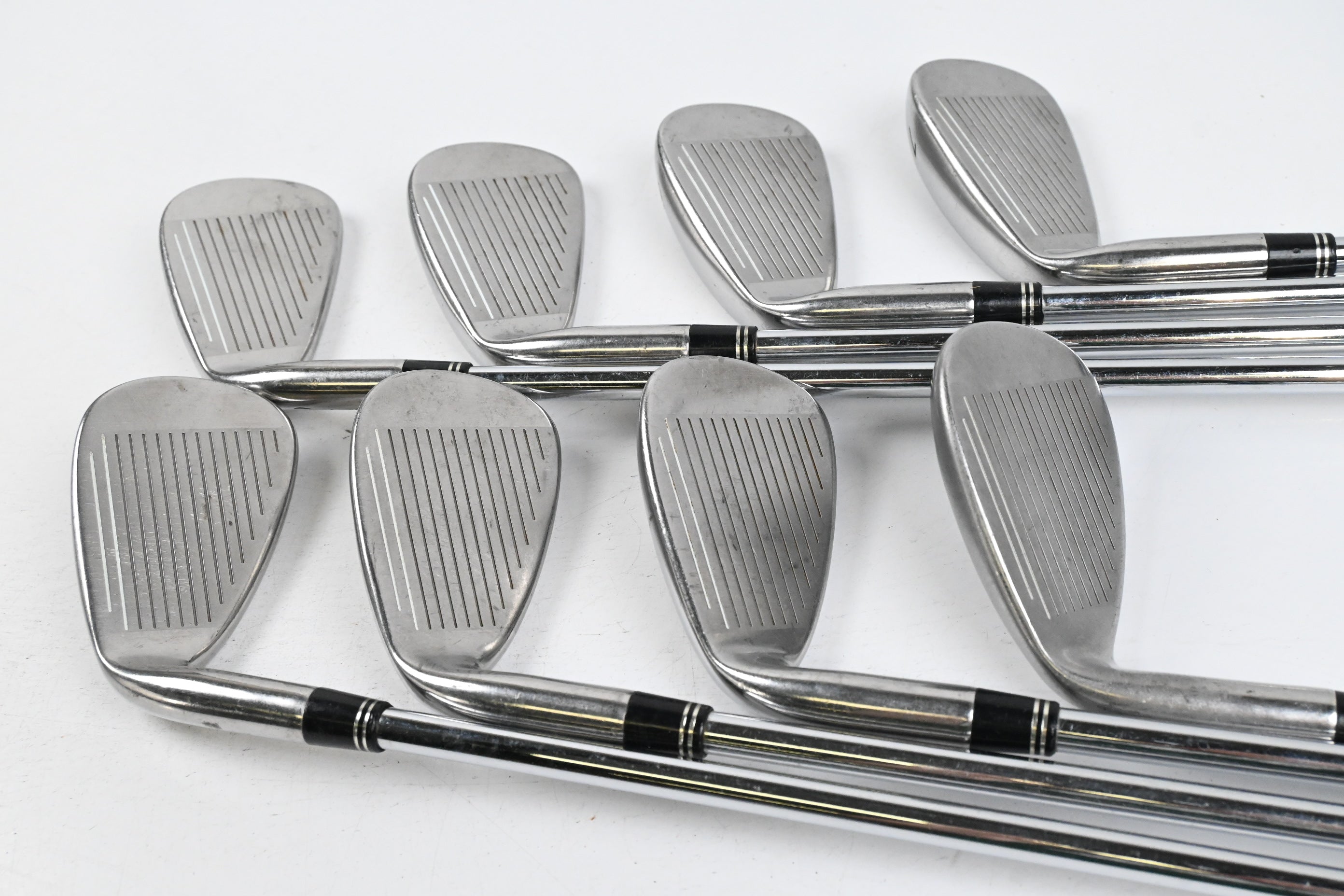 Taylormade R7 Draw Irons / 4-PW+SW / Regular Flex T-Step 90 Shafts