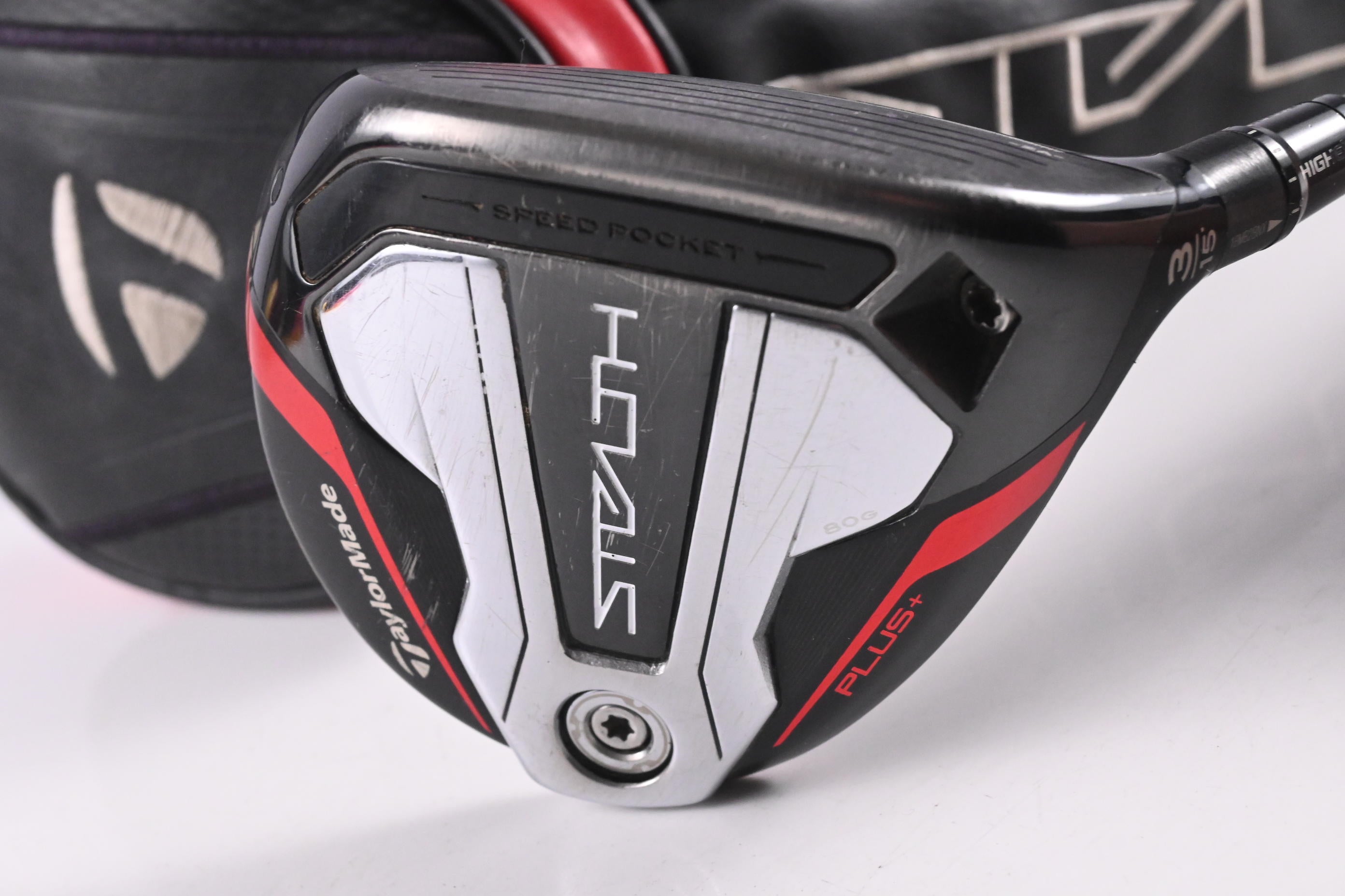Taylormade Stealth Plus #3 Wood / 15 Degree / Stiff Flex Fujikura Speeder Pro 84
