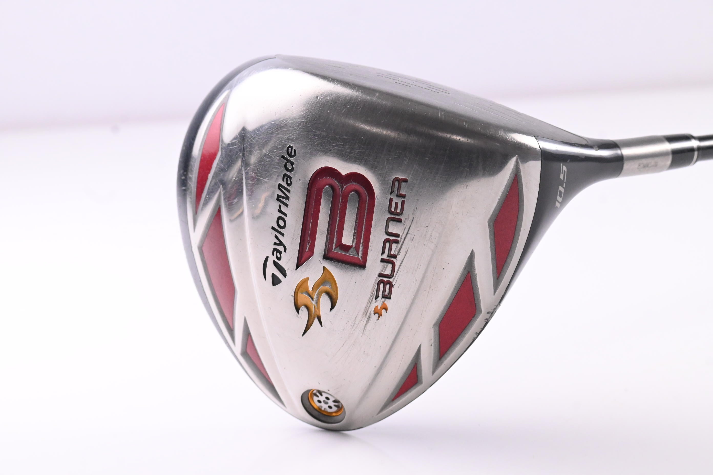 Taylormade Burner 2008 Driver / 10.5 Degree / Regular Flex Reax 49 Shaft