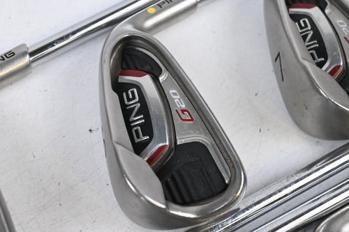 Ping G20 Irons / 5-PW+SW / Yellow Dot / Regular Flex Ping CFS Shafts