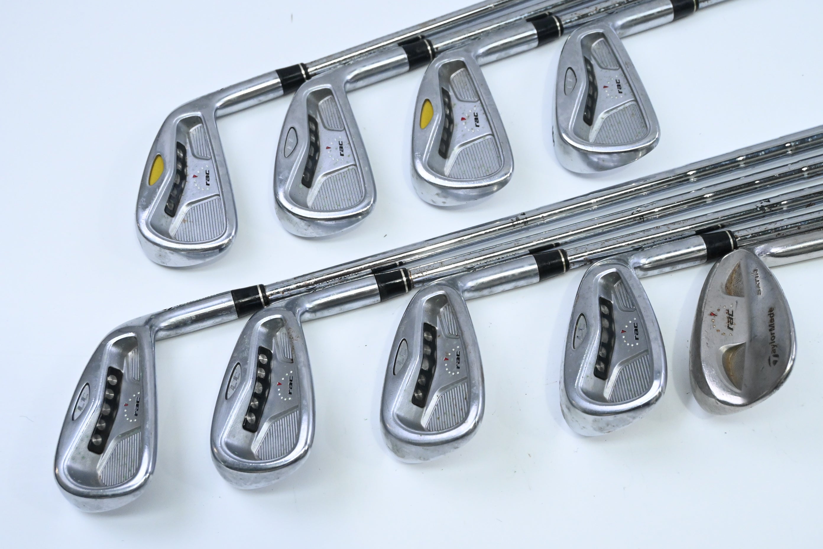 Taylormade RAC LT Irons / 3-PW+56° / Stiff Flex Taylormade T-Step 110 Shafts