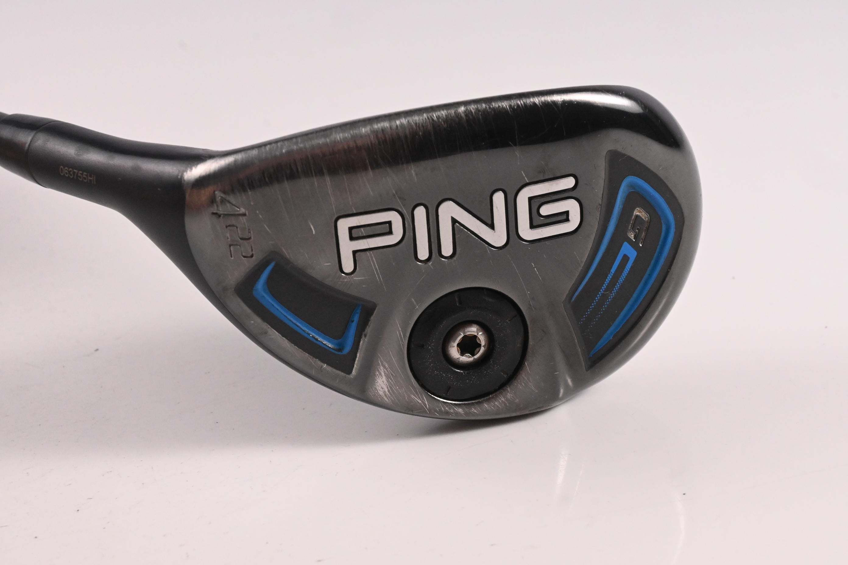 Left Hand Ping G Series #4 Hybrid / 22 Degree / Regular Flex Ping Alta CB Blue