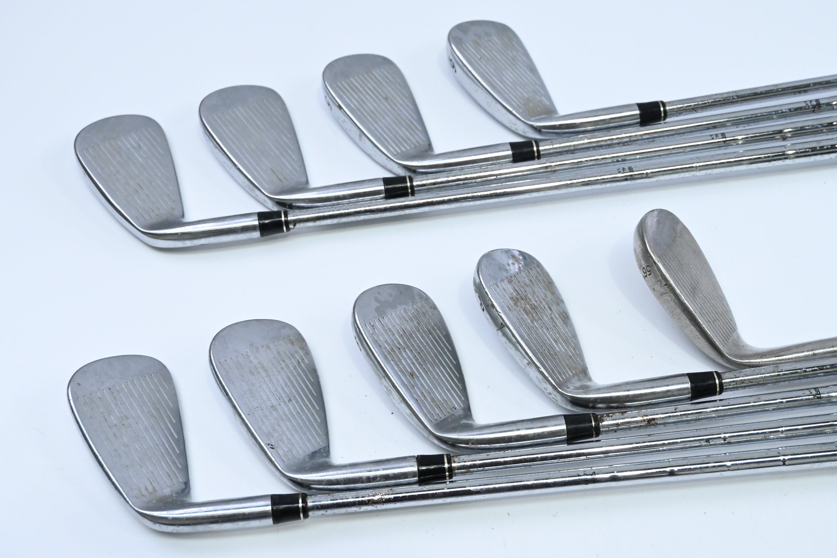 Taylormade RAC LT Irons / 3-PW+56° / Stiff Flex Taylormade T-Step 110 Shafts