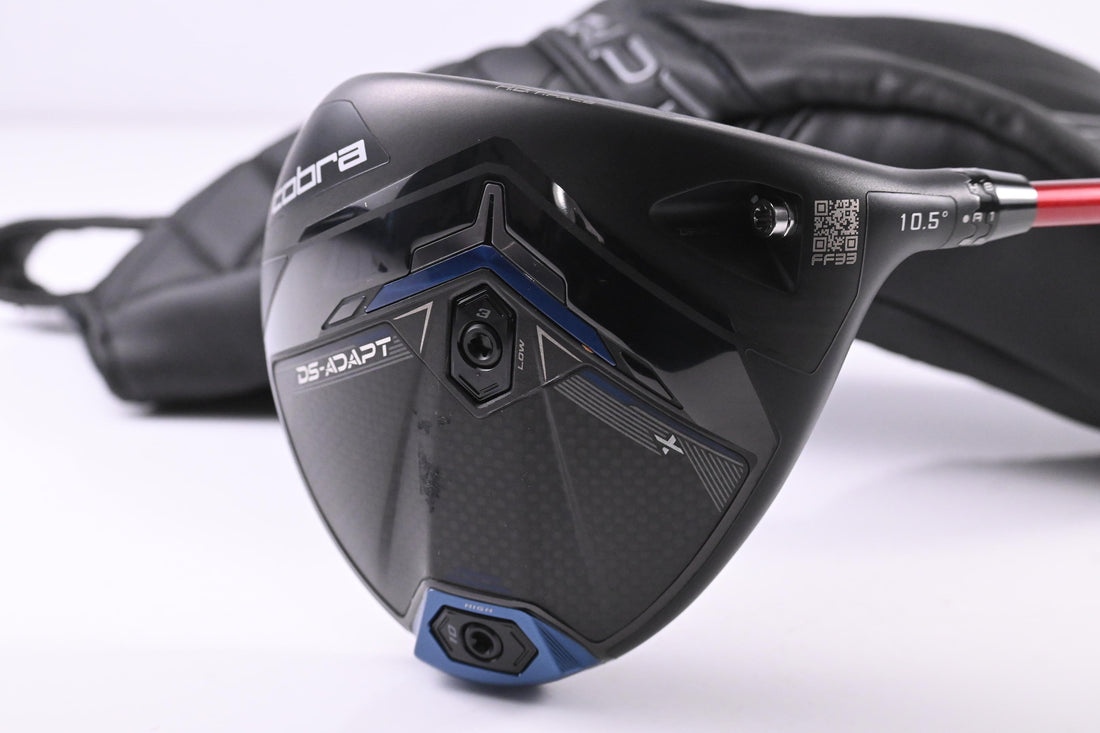 Cobra DS-Adapt X Driver / 10.5 Degree / Regular Flex Denali Red 50 Shaft