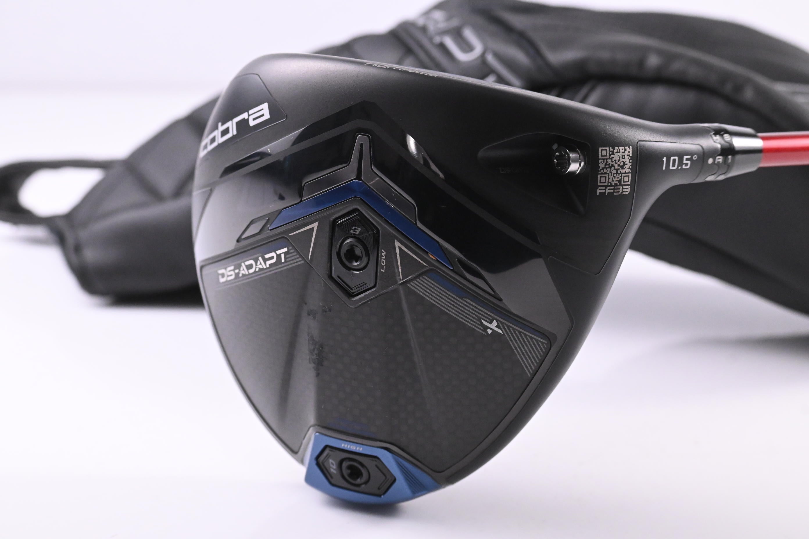 Cobra DS-Adapt X Driver / 10.5 Degree / Regular Flex Denali Red 50 Shaft