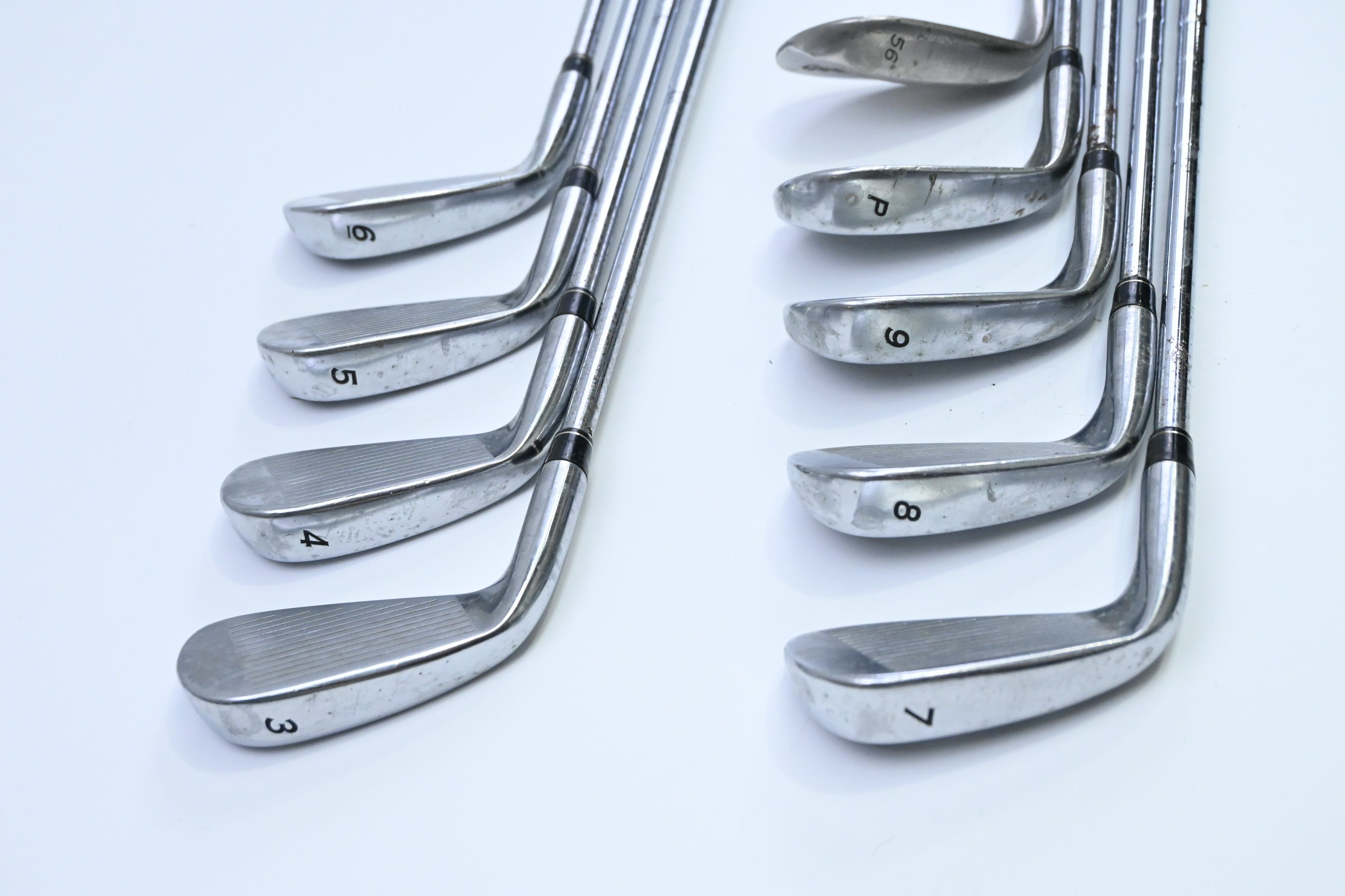 Taylormade RAC LT Irons / 3-PW+56° / Stiff Flex Taylormade T-Step 110 Shafts