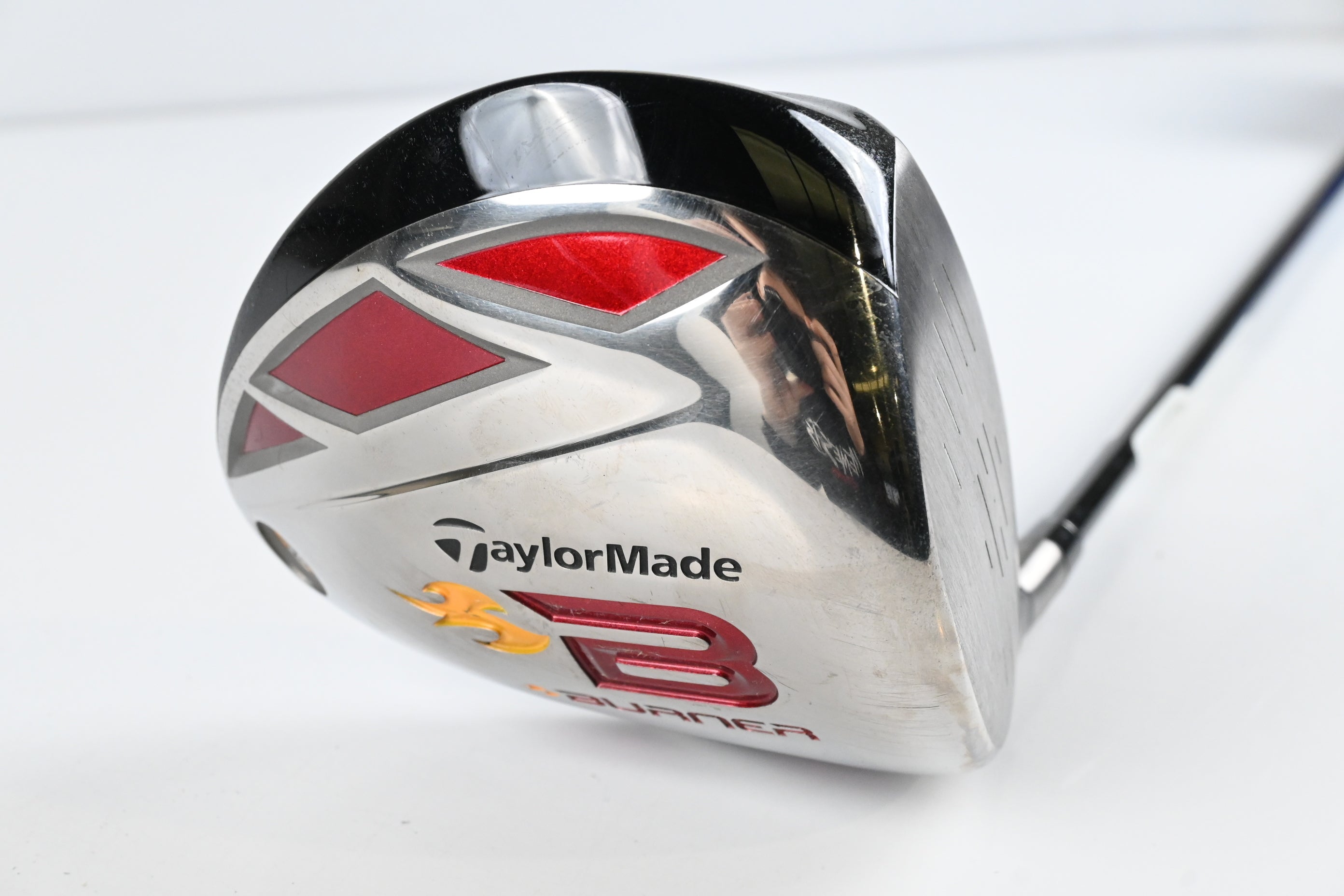 Taylormade Burner 2008 Driver / 9.5 Degree / Stiff Flex Reax 49 Shaft