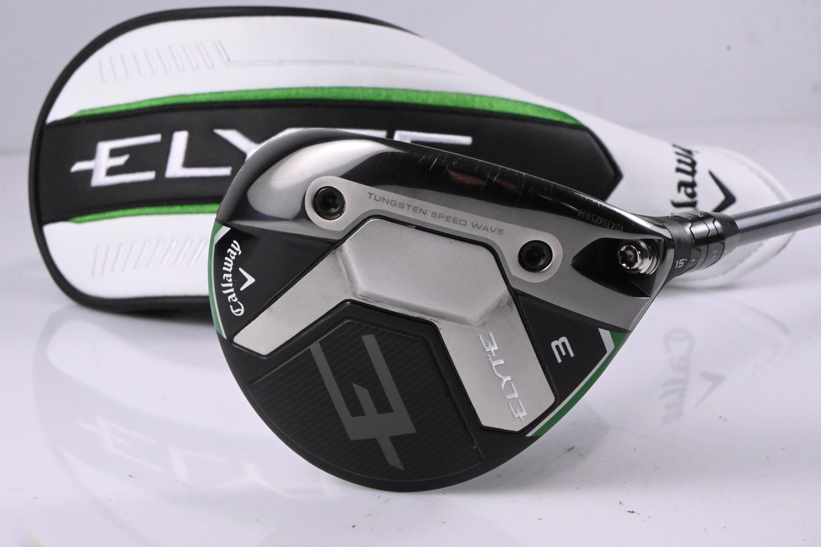 Callaway Elyte #3 Wood / 15 Degree / Stiff Flex Denali Charcoal 60 Shaft