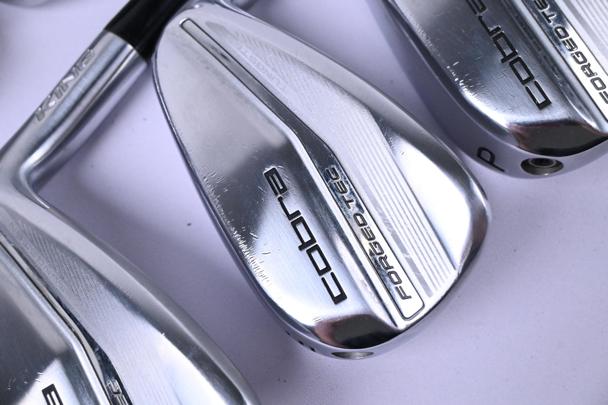 Cobra Forged Tec 2022 Irons / 5-PW /  Regular Flex KBS $-Taper Lite Shafts