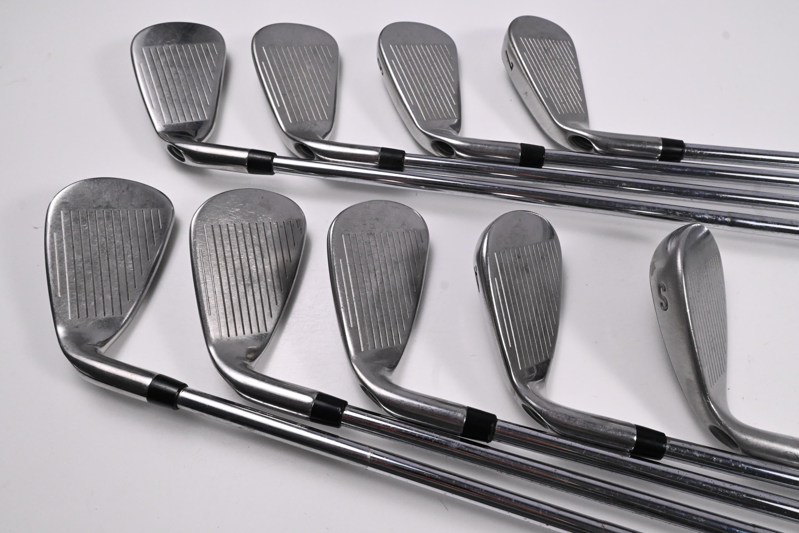 Callaway RAZR X Irons / 4-PW+AW+SW / Stiff Flex Steel Shafts