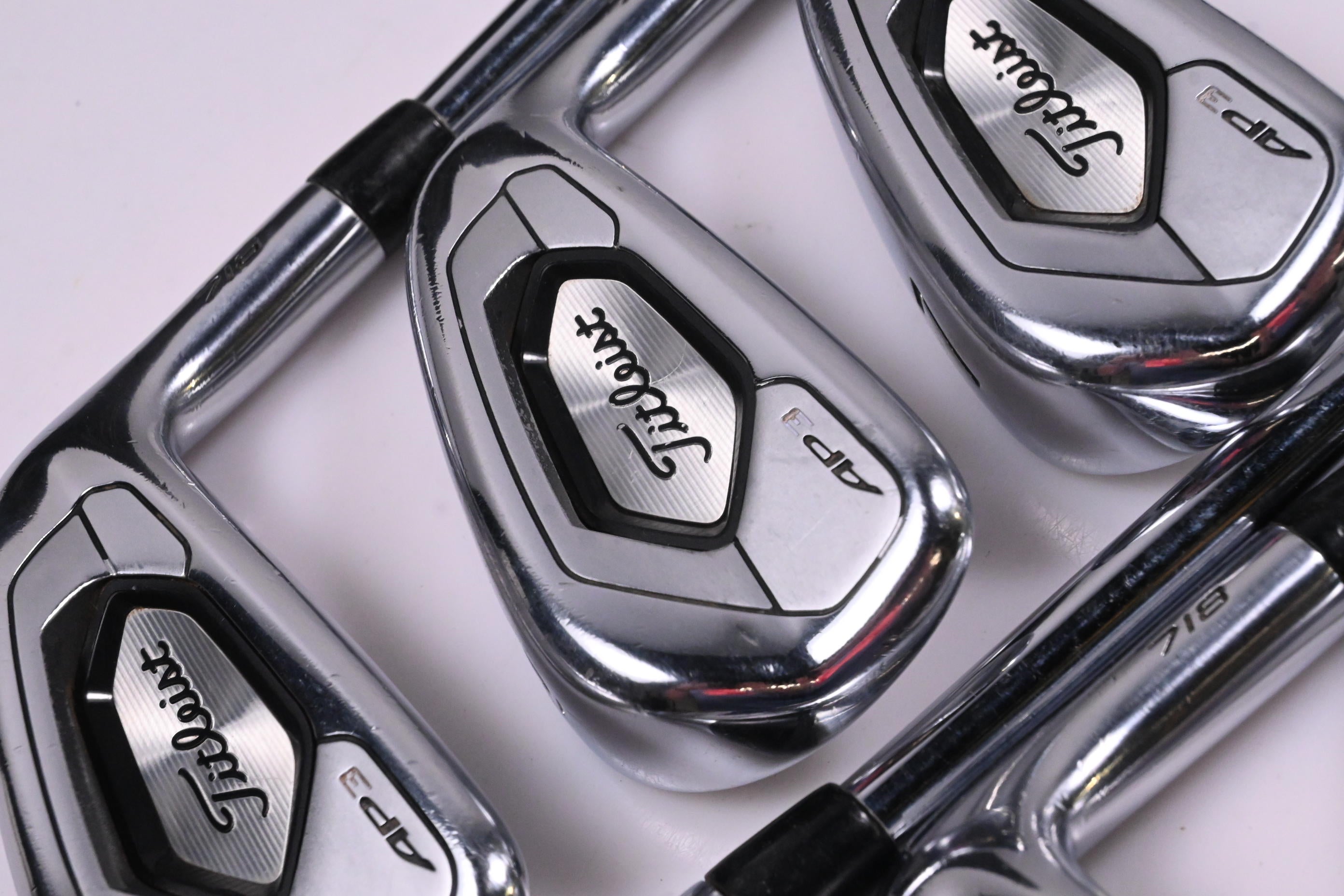 Titleist 718 AP3 Irons / 5-PW / Stiff Flex AMT Tour White S300 Shafts