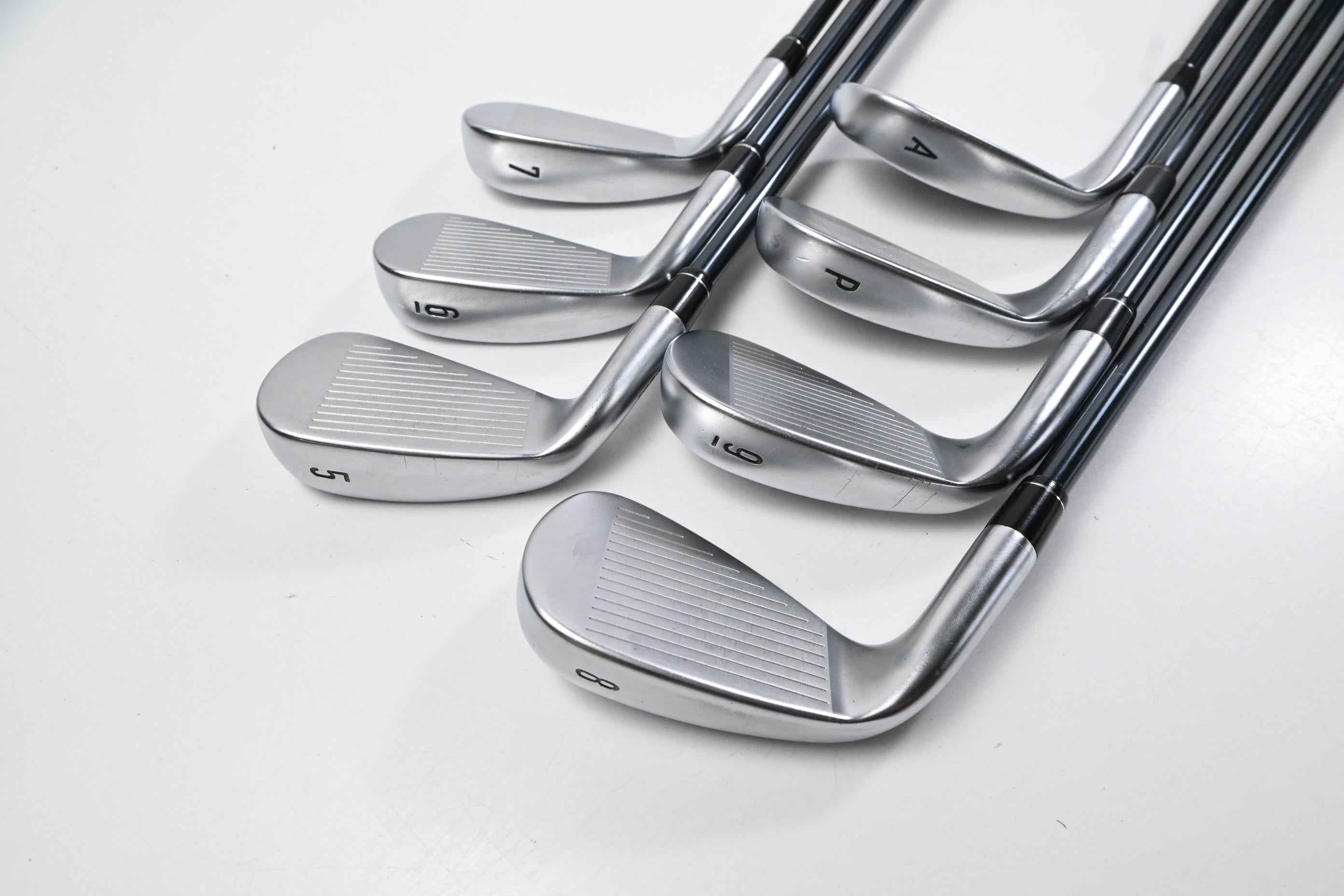 Callaway Apex DCB Irons / 5-PW+GW / Senior Flex UST Mamiya Recoil Dart 75 Shafts