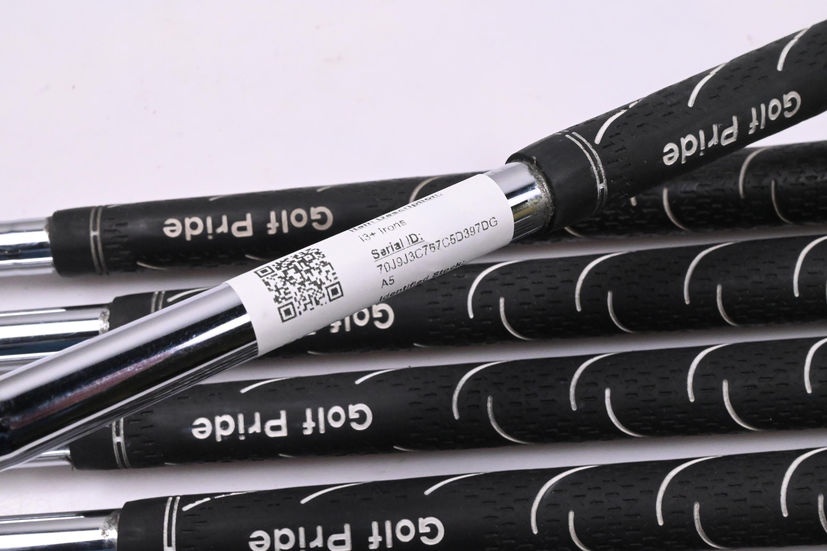 Ping i3+ Irons / 3-PW+SW / Blue Dot / Stiff Flex Ping Z-Z 65 Shafts