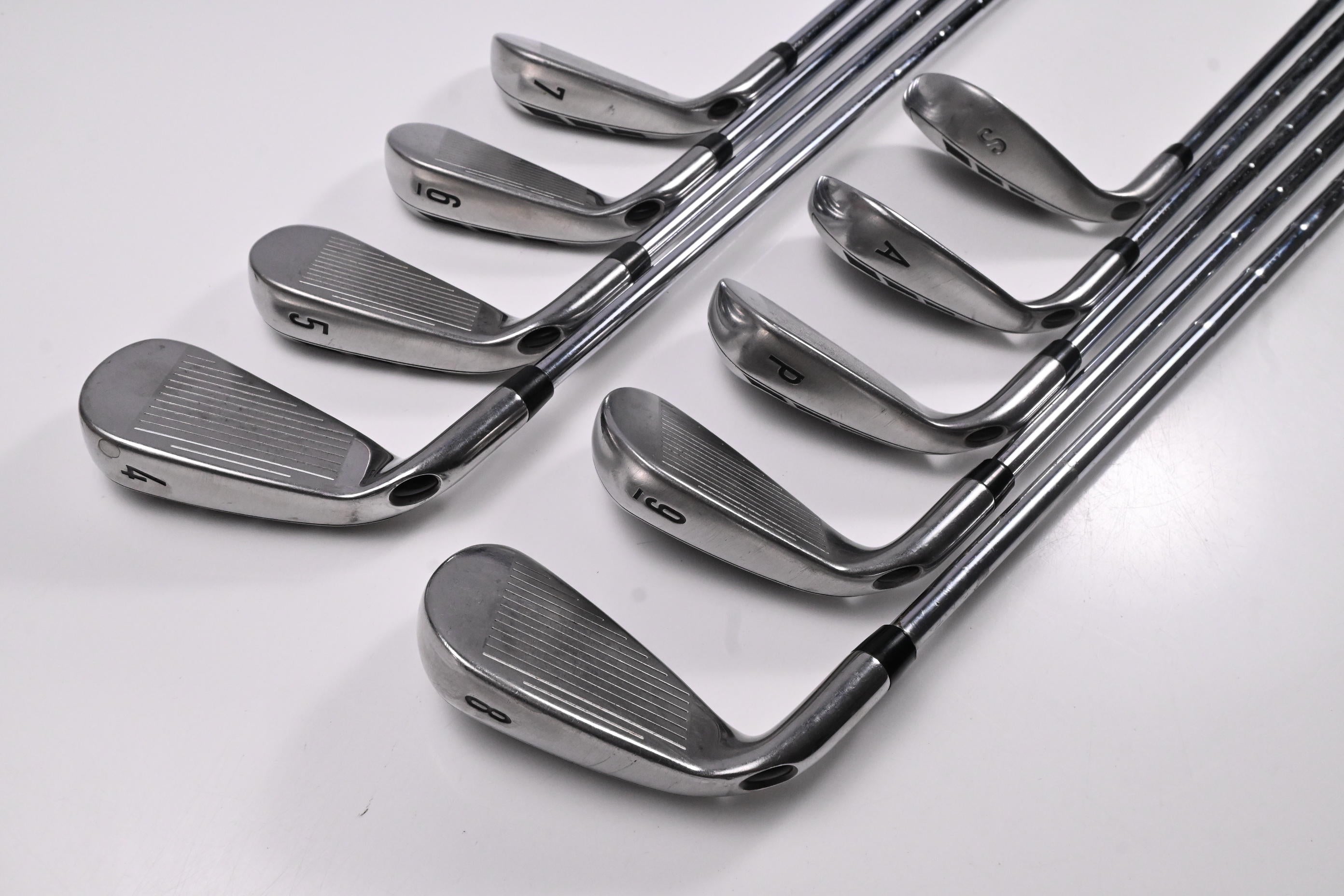 Callaway RAZR X Irons / 4-PW+AW+SW / Stiff Flex Steel Shafts
